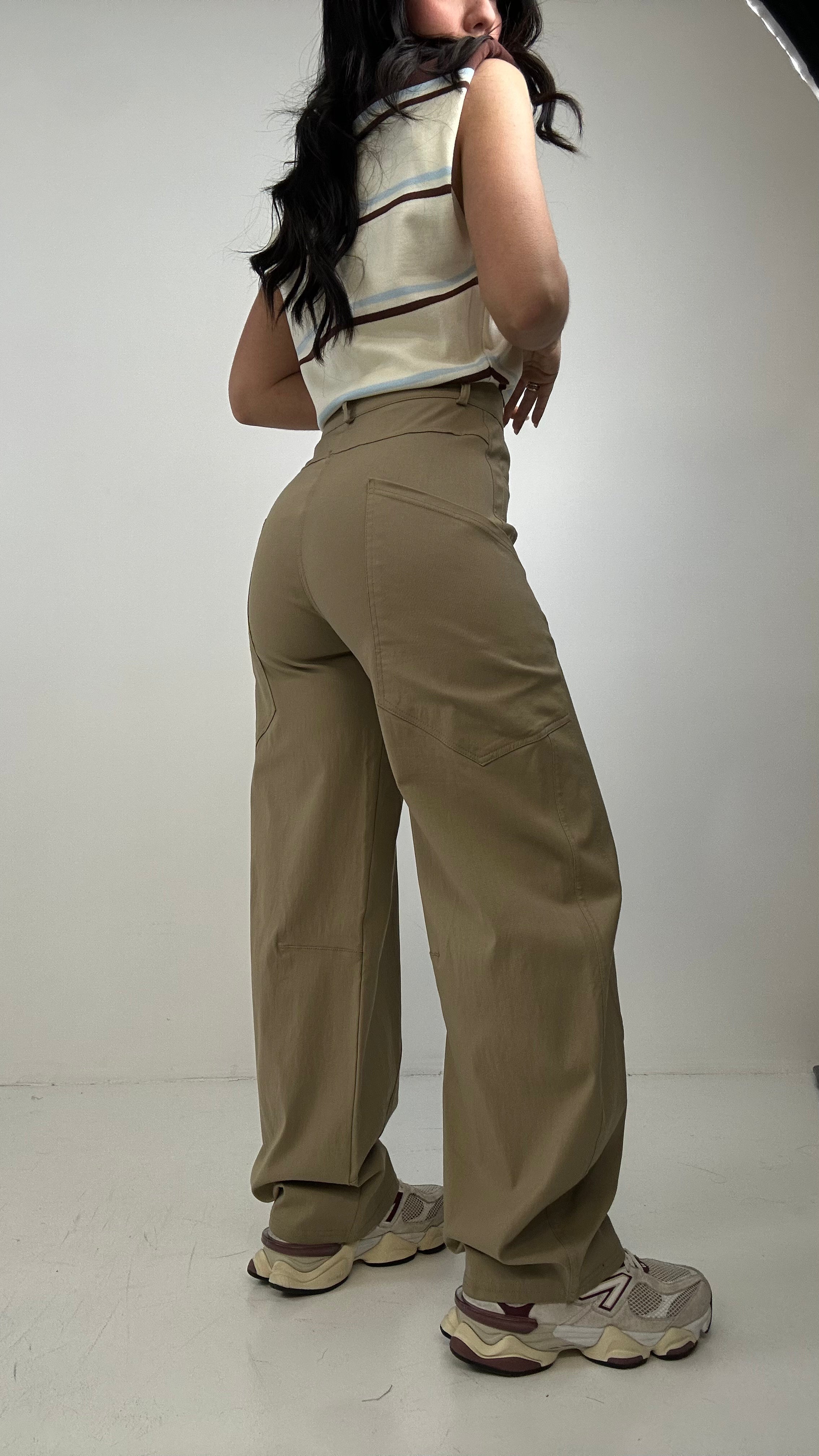 Pantalone BALLON LOW - BEIGE