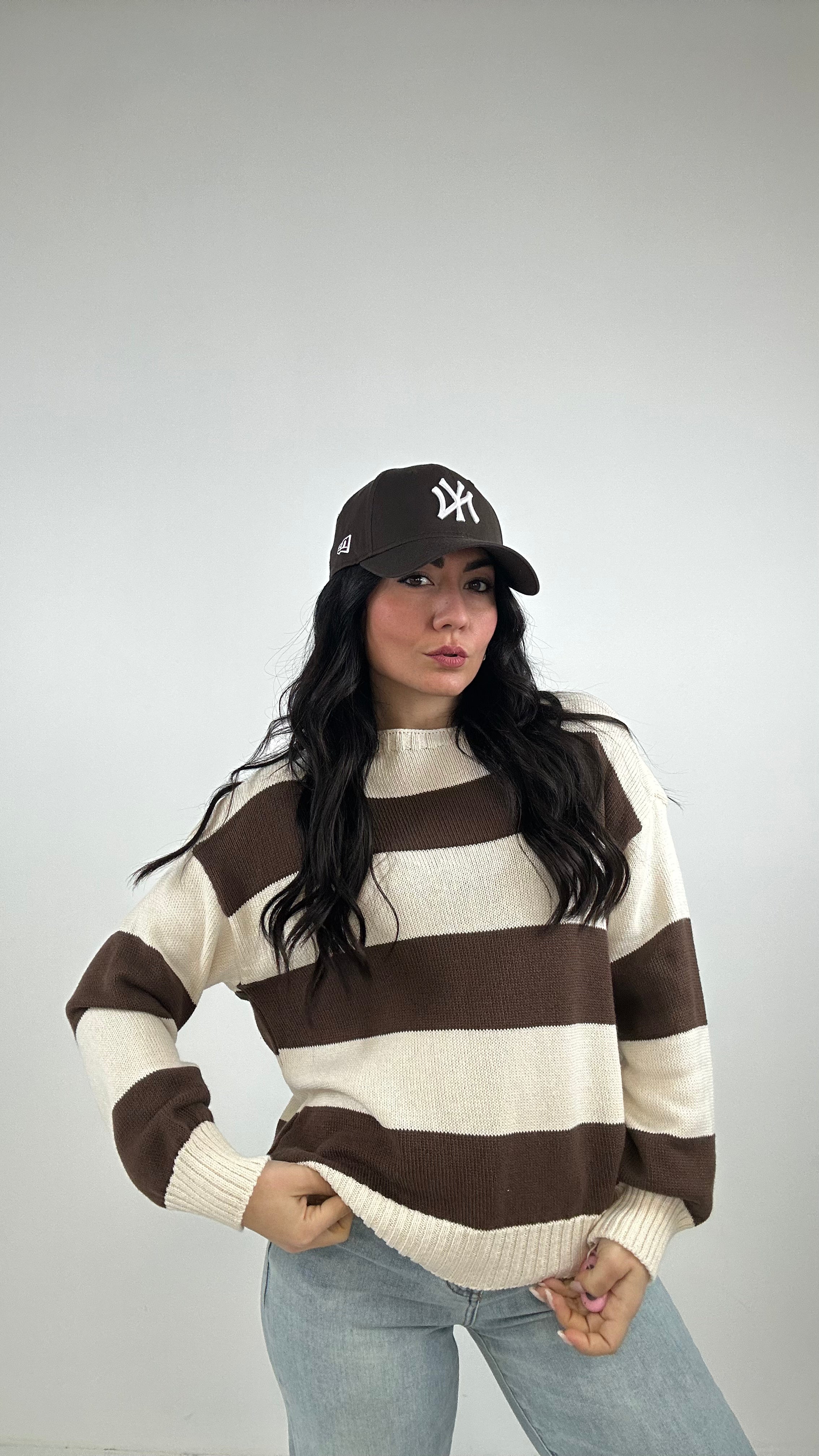 Pull RIGATO LARGE - BEIGE