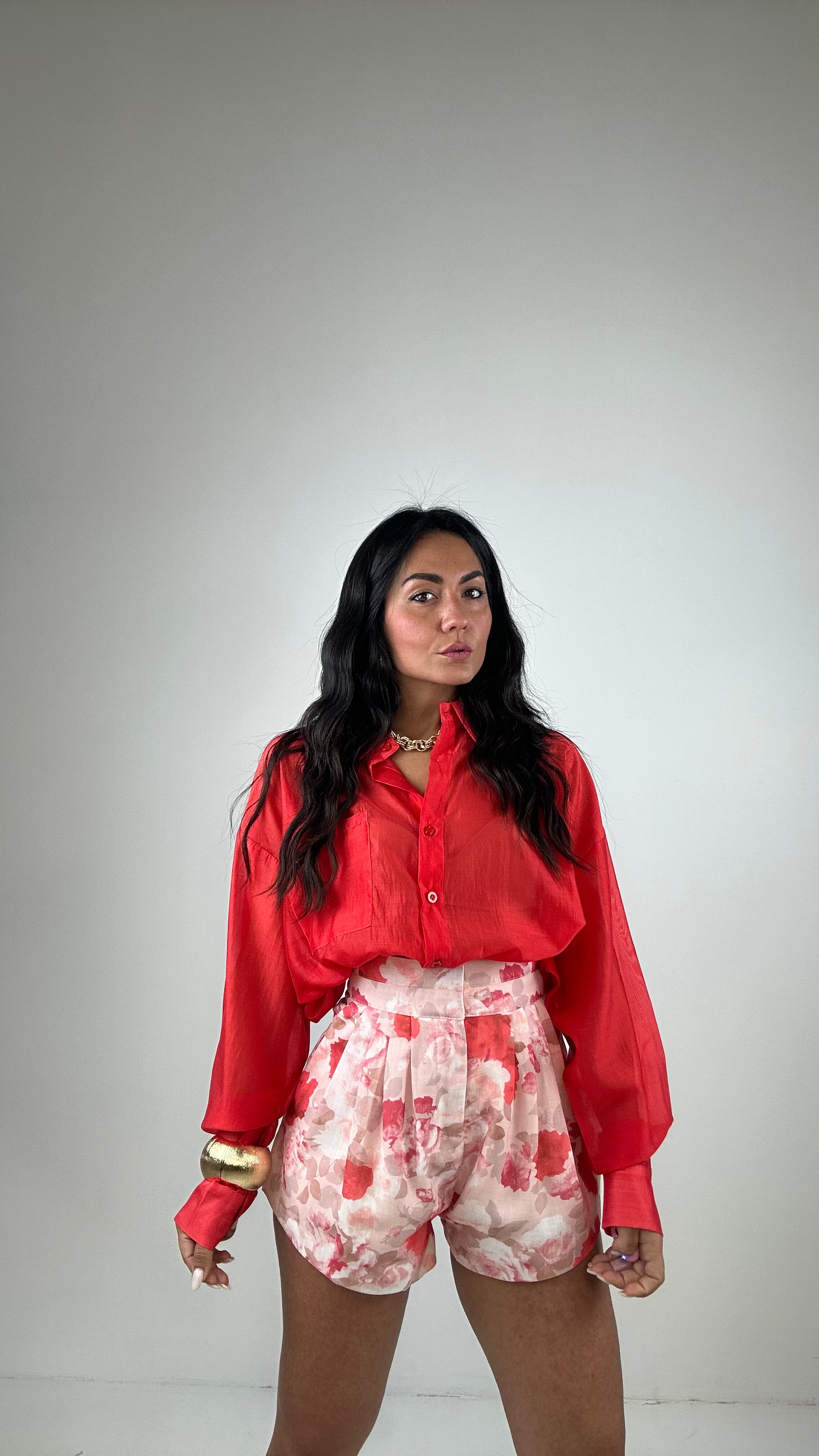 Shorts ROSE - ROSSO