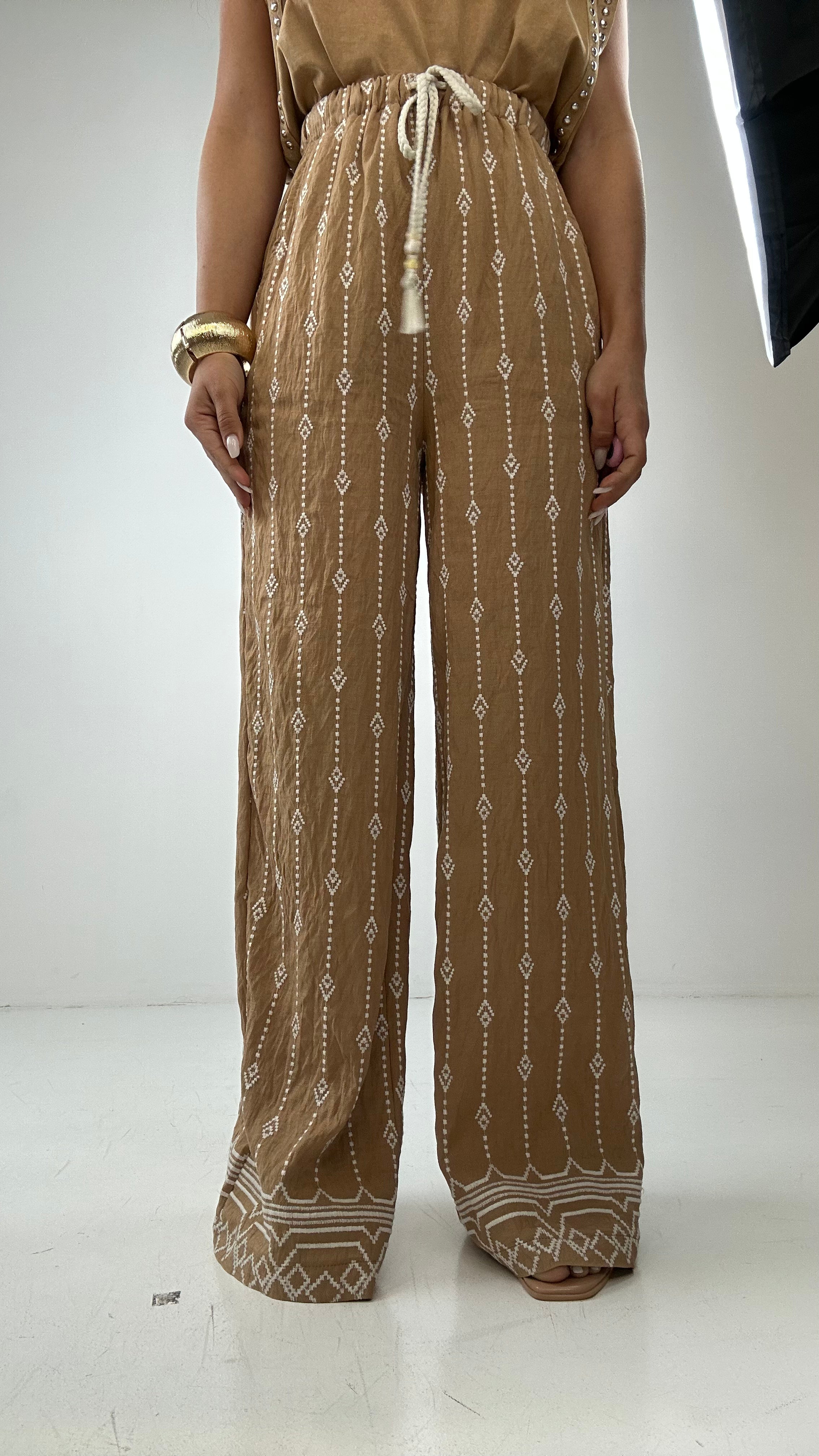 Pantalone ORIENTE - CAMMELLO
