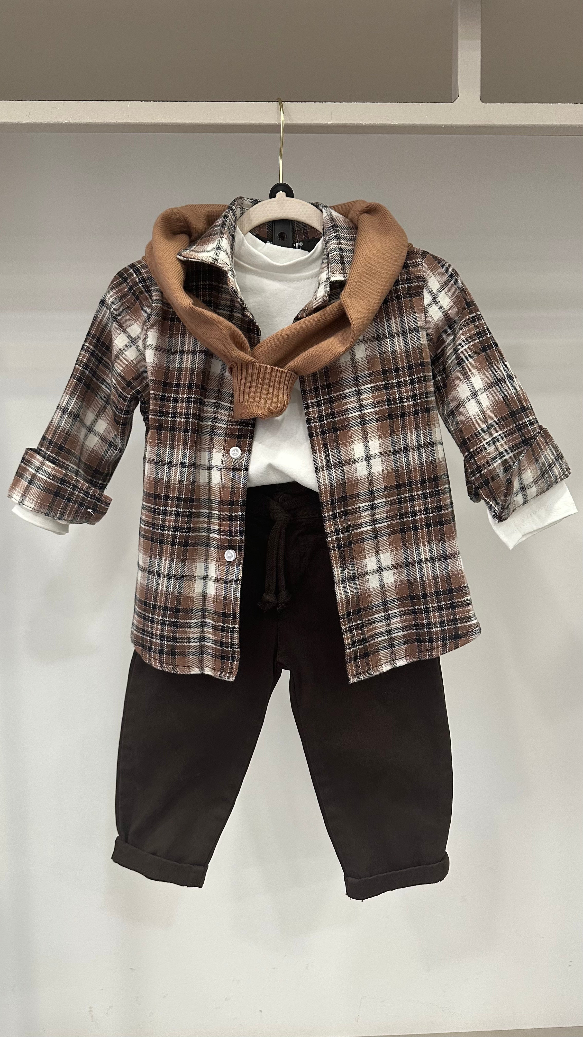 Jeans RIBEL NODO 12-36M - MARRONE