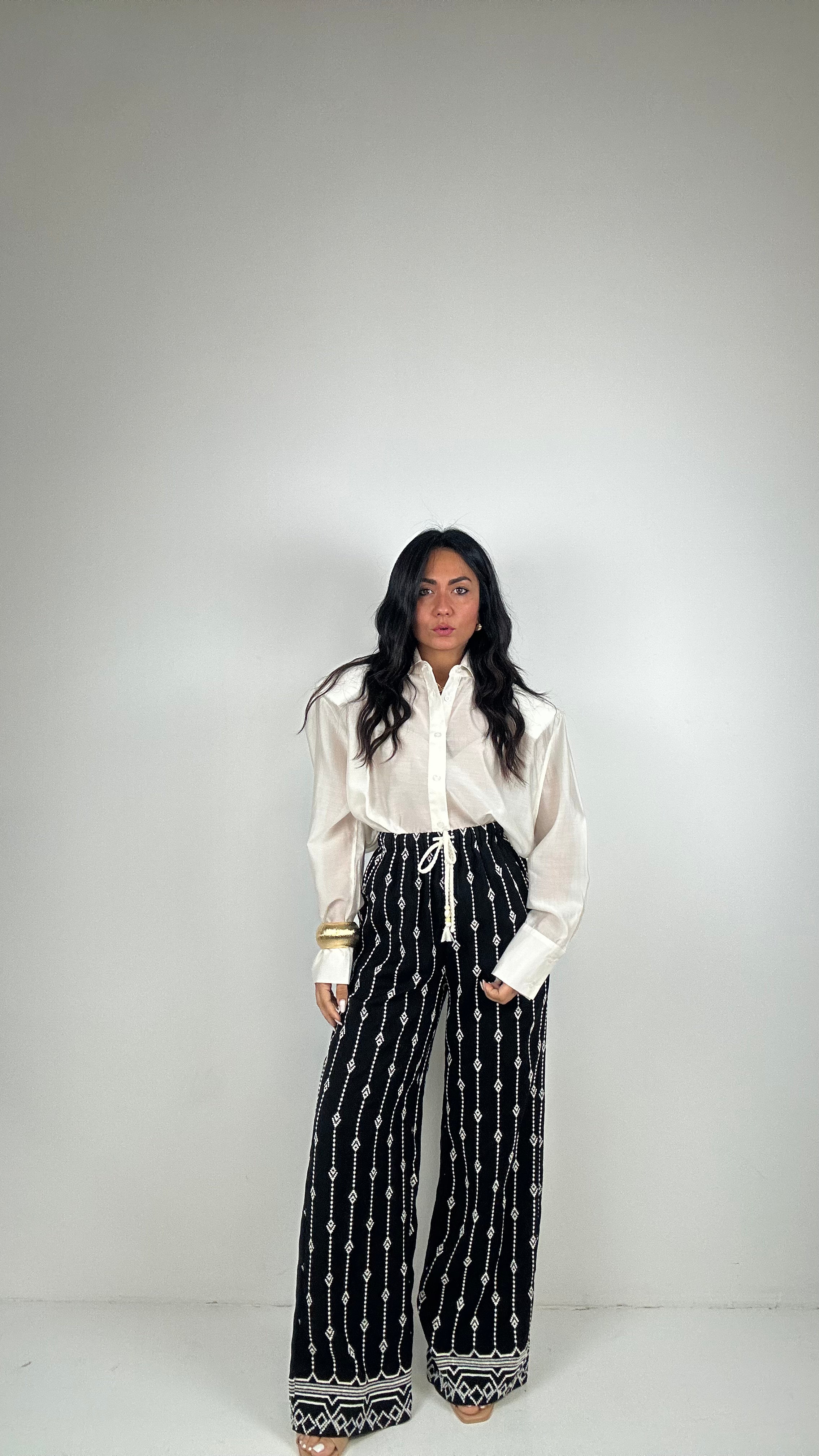 Pantalone ORIENTE - NERO