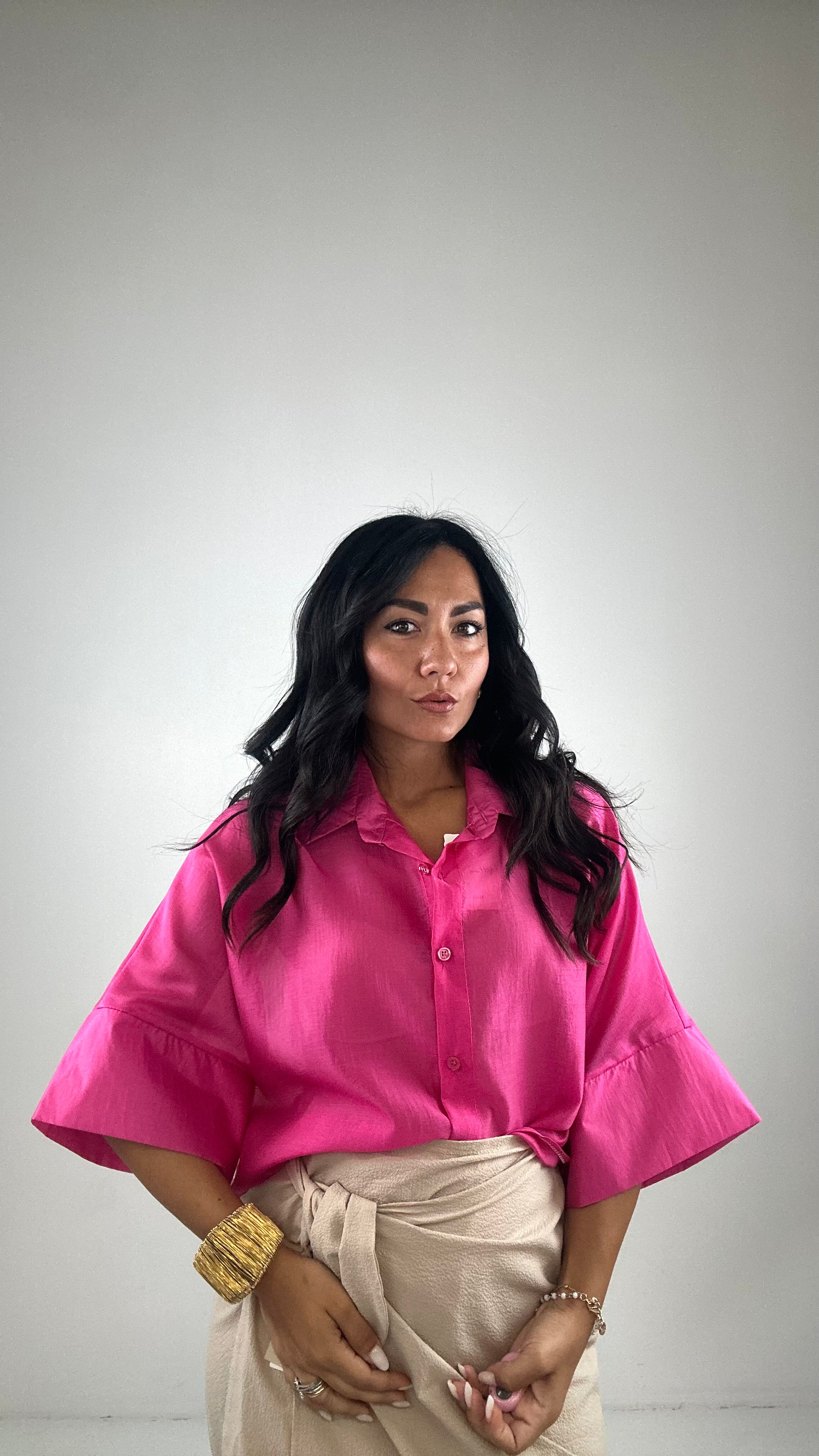 Camicia LORY - FUCSIA