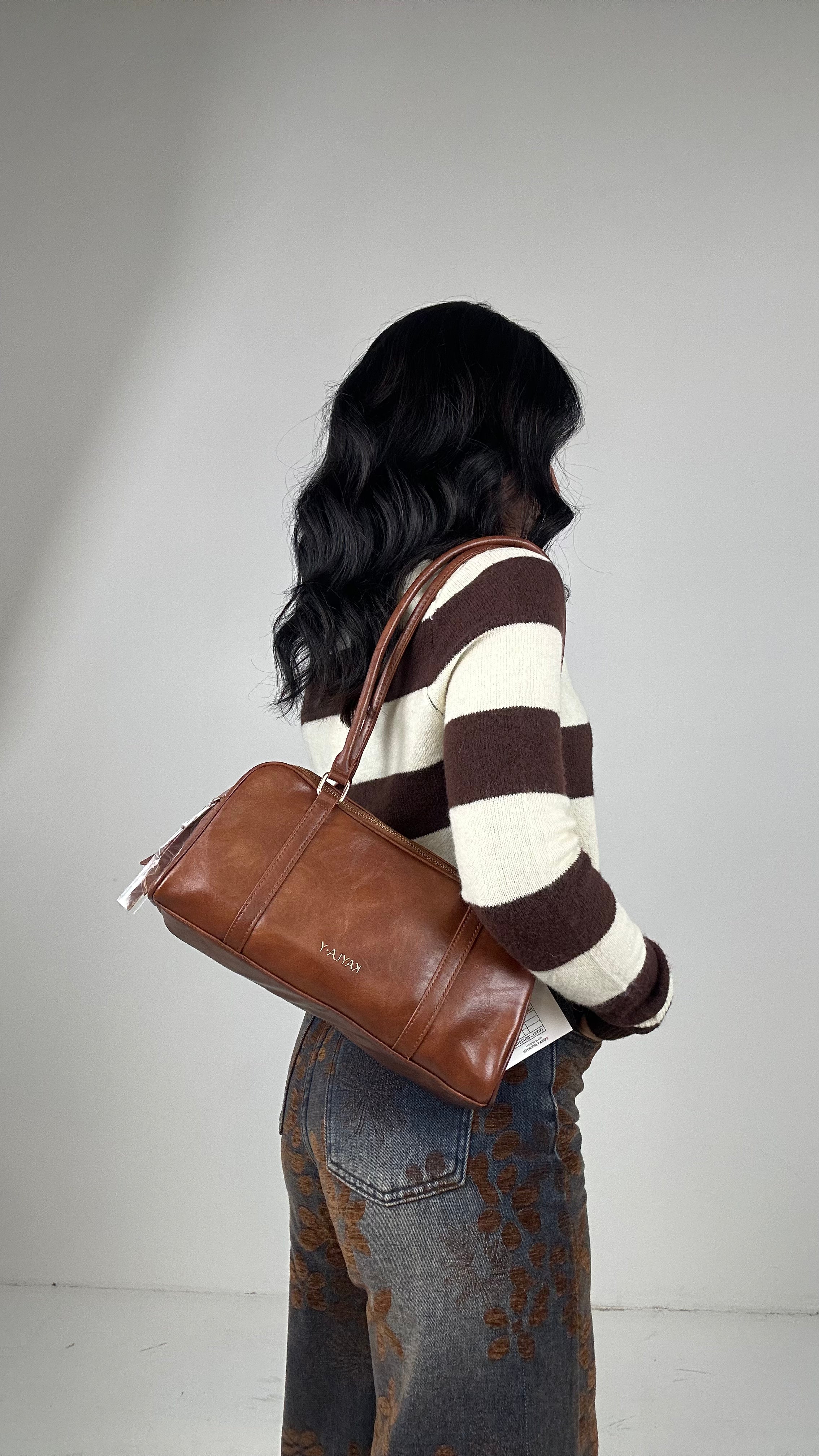 Borsa BAGUETTE - CAMMELLO