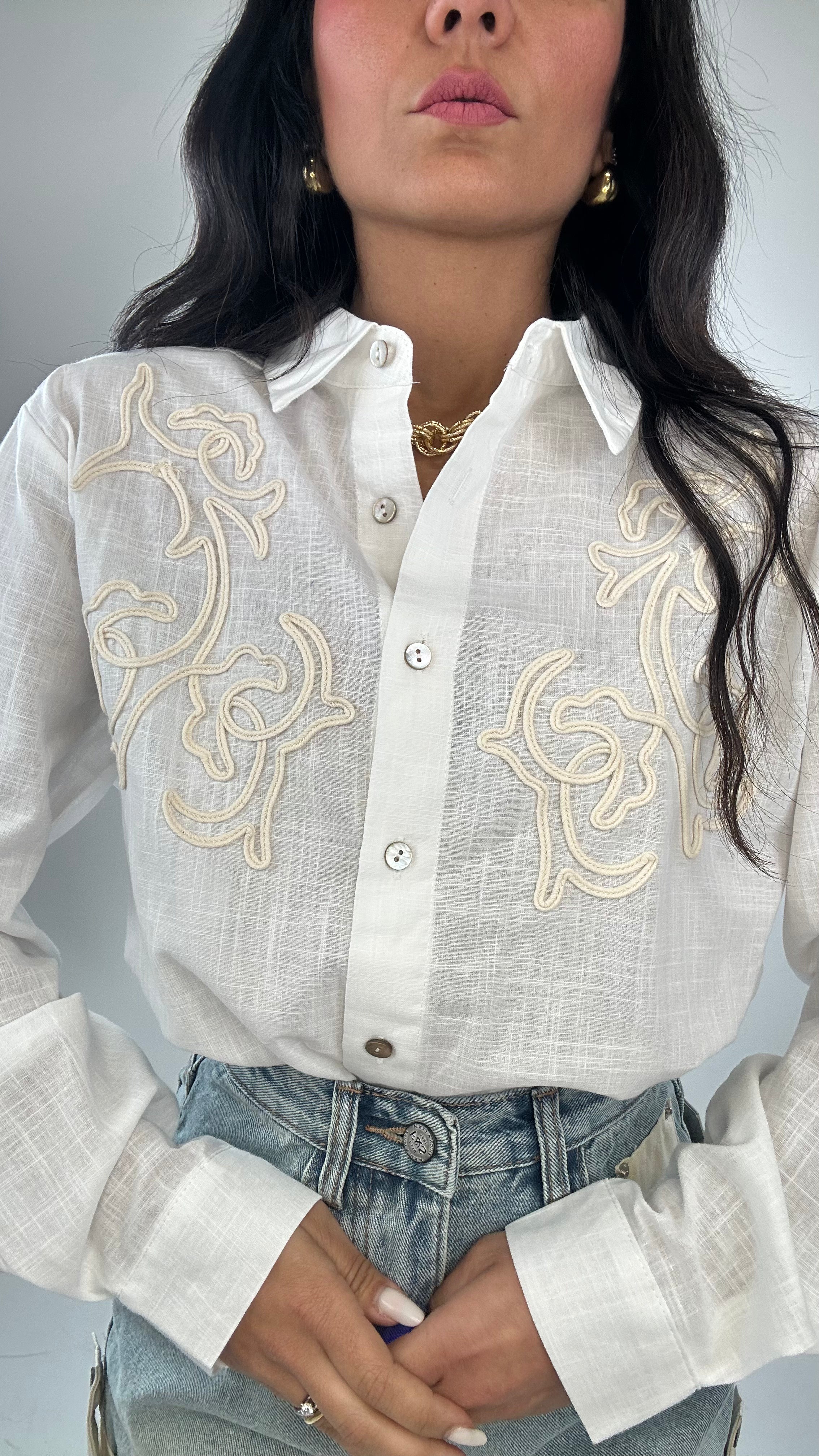 Camicia SAYURI - BIANCO