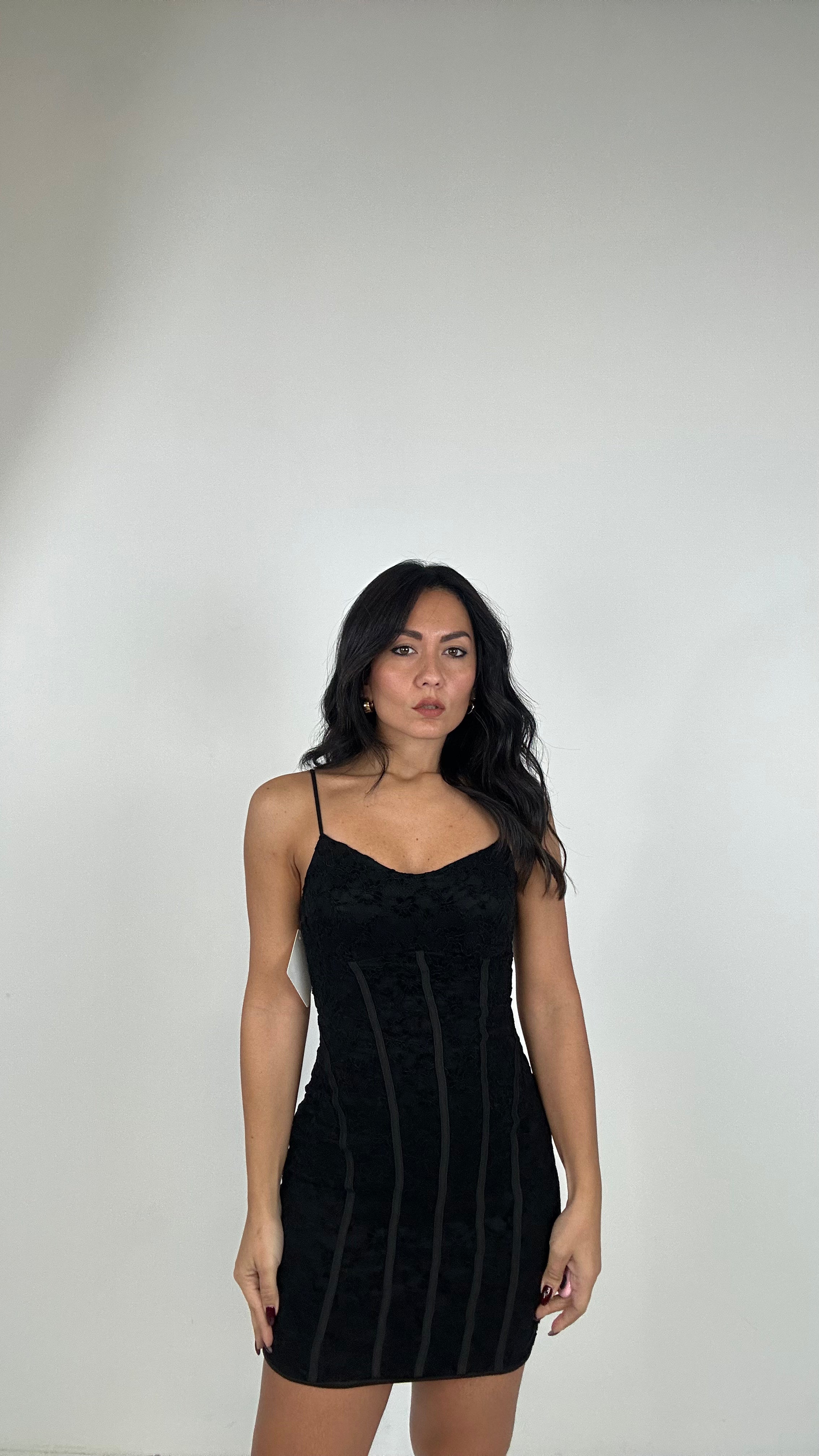 Abitino PIZZO CORSETTO - NERO