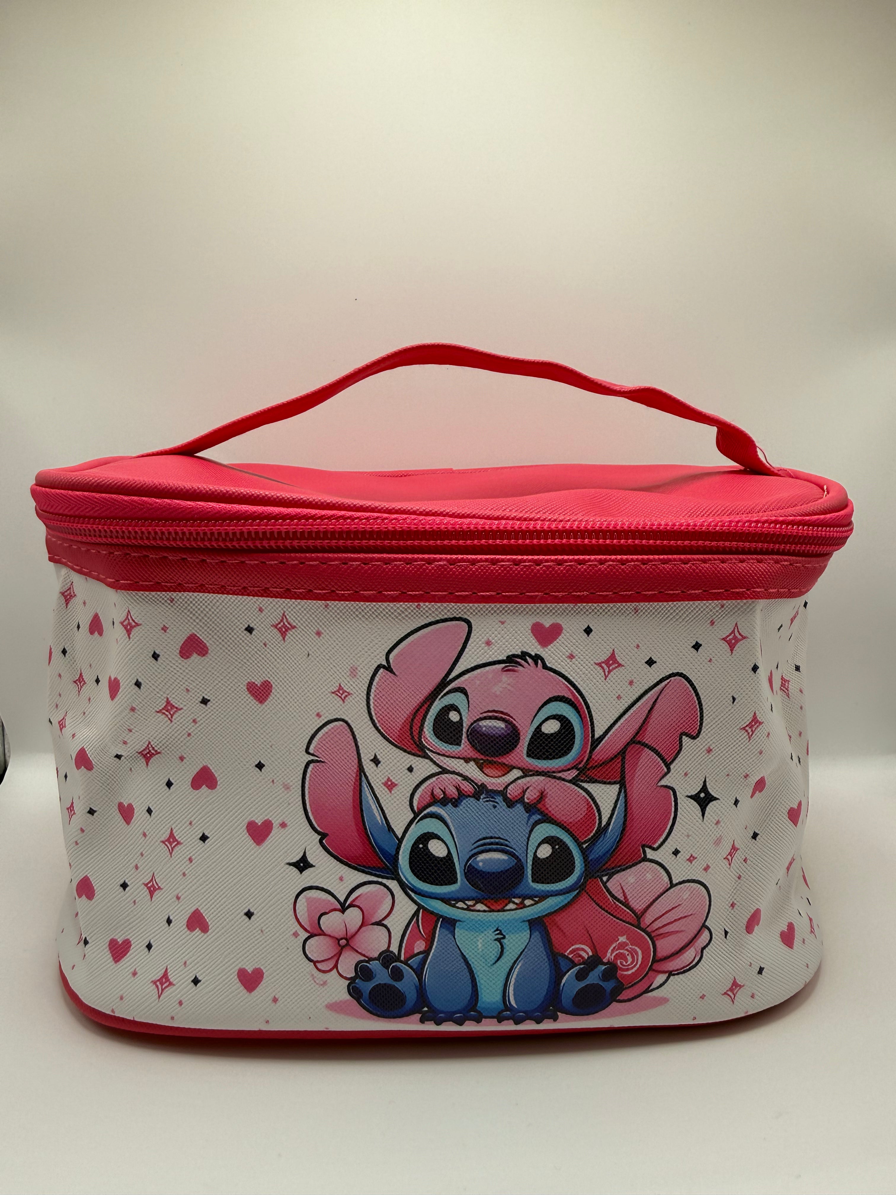 Beauty CASE STITCH - BIANCO- ROSA
