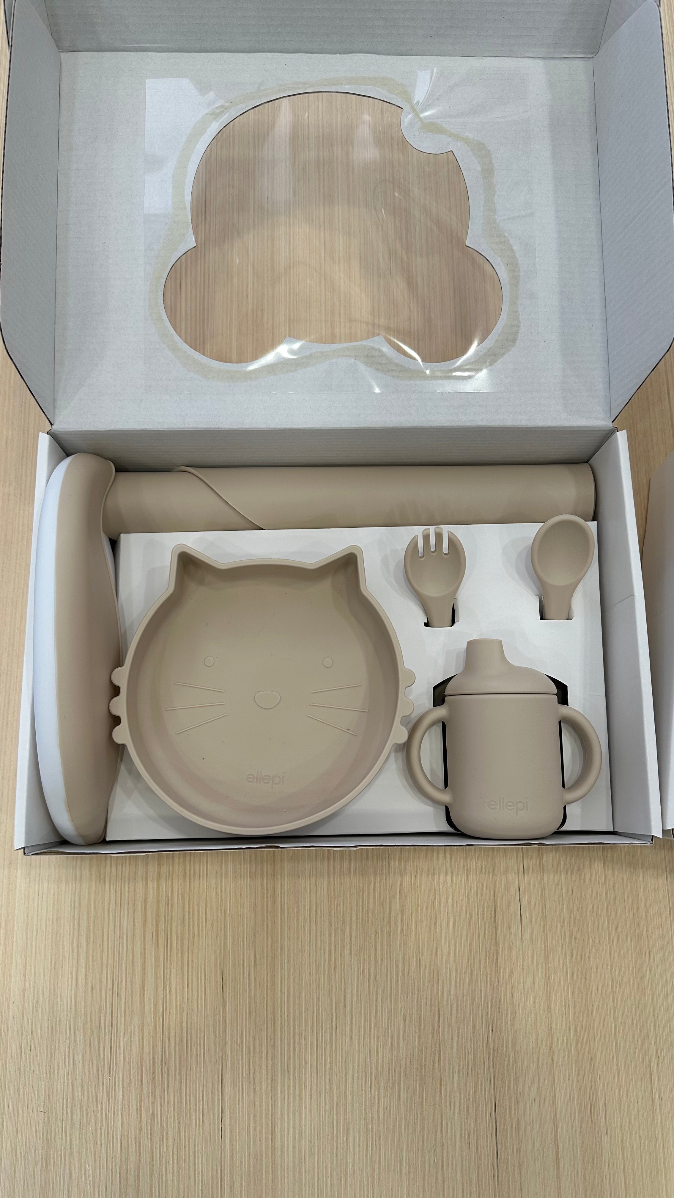Set PAPPA SILICONE - BEIGE