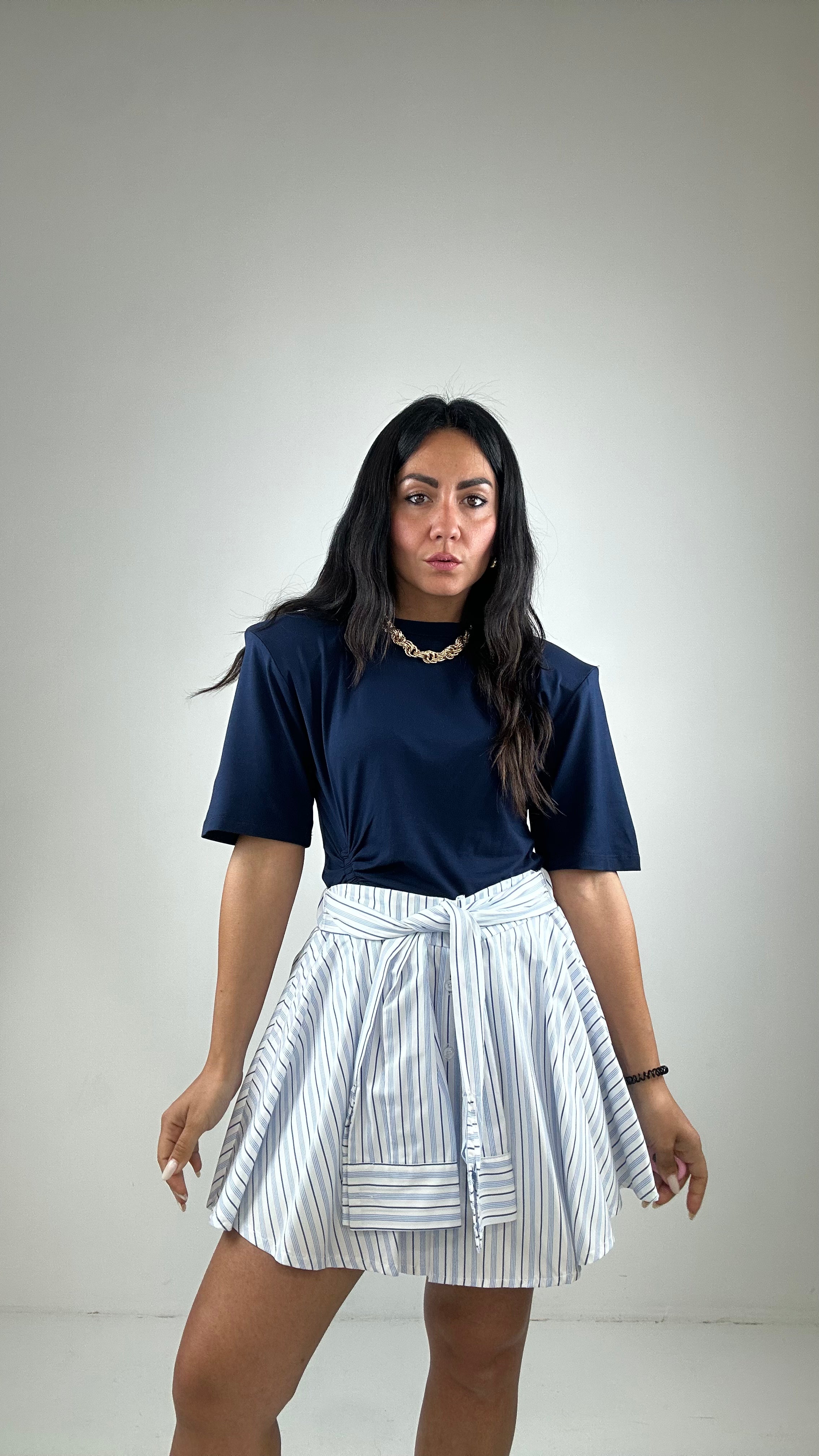 Pantagonna CAMICIA JUST - CELESTE