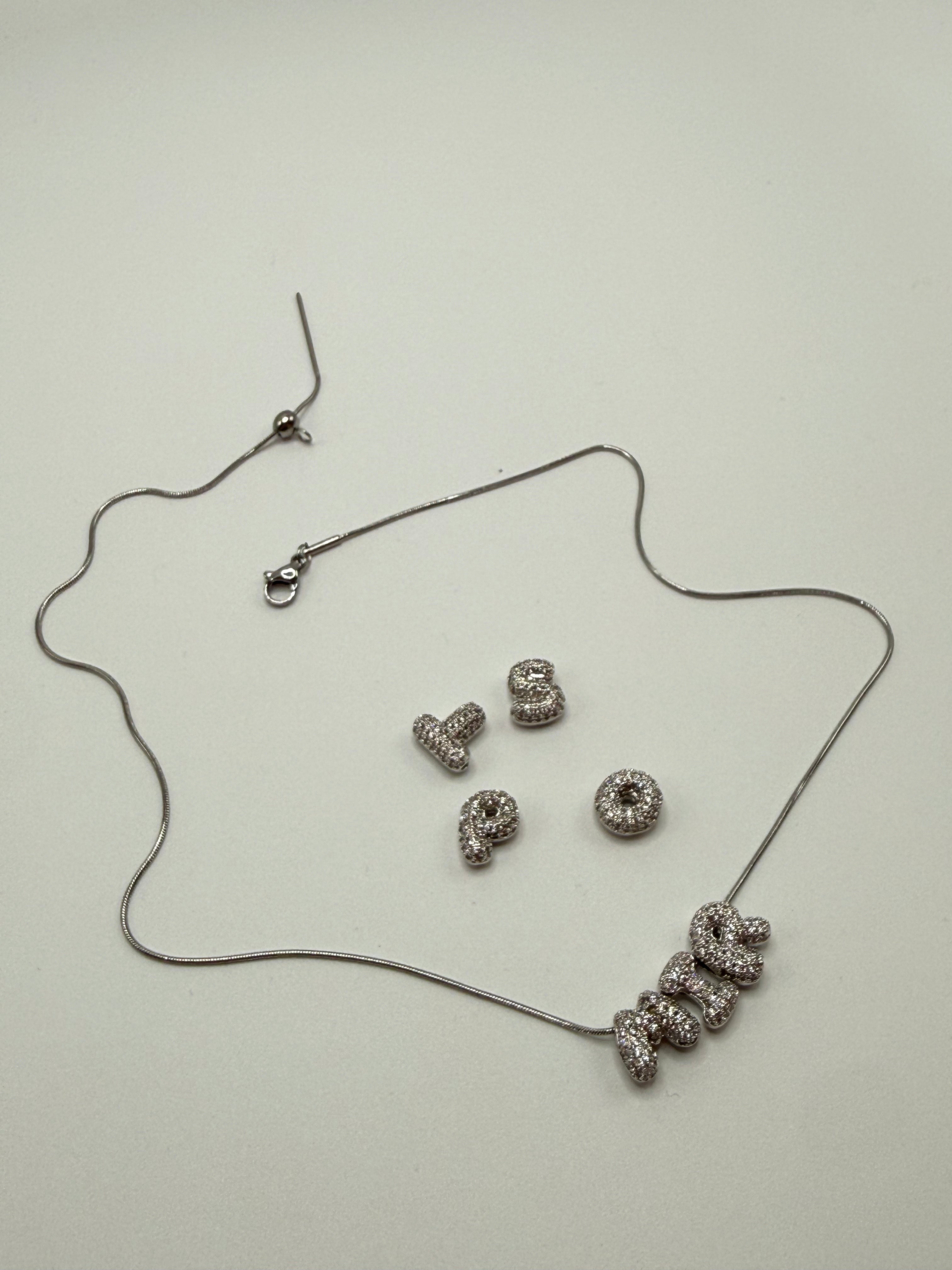 Charm ARGENTO COLLANA COMPONIBILE - A