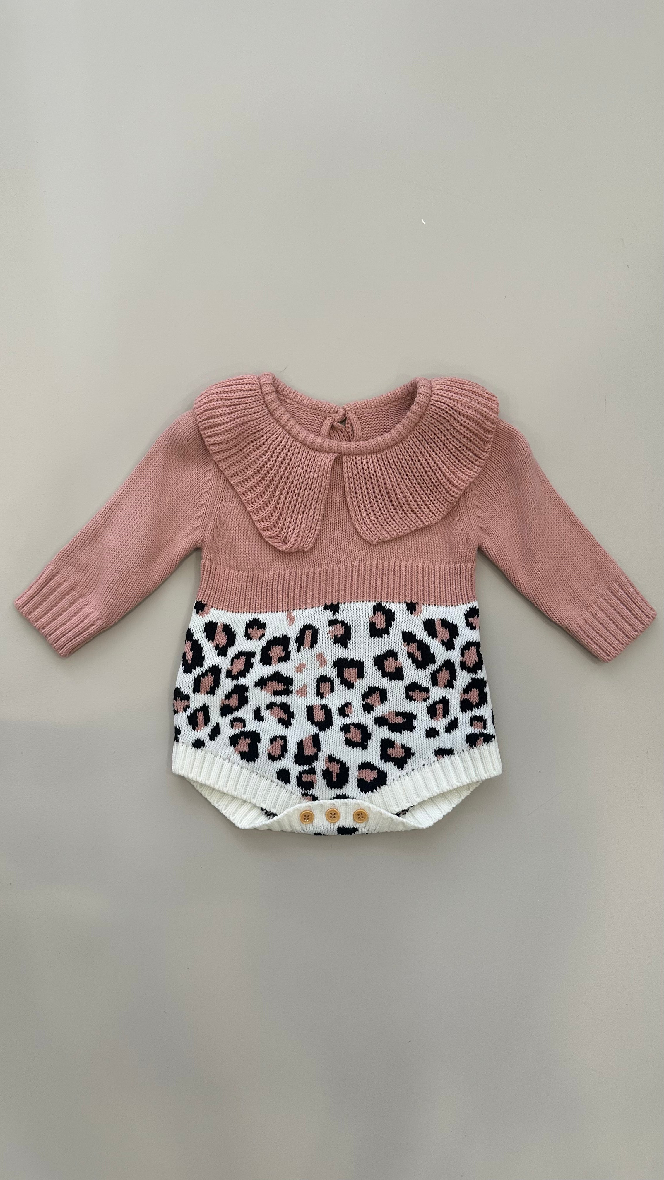Pagliaccetto MACULATO 3-18M - ROSA