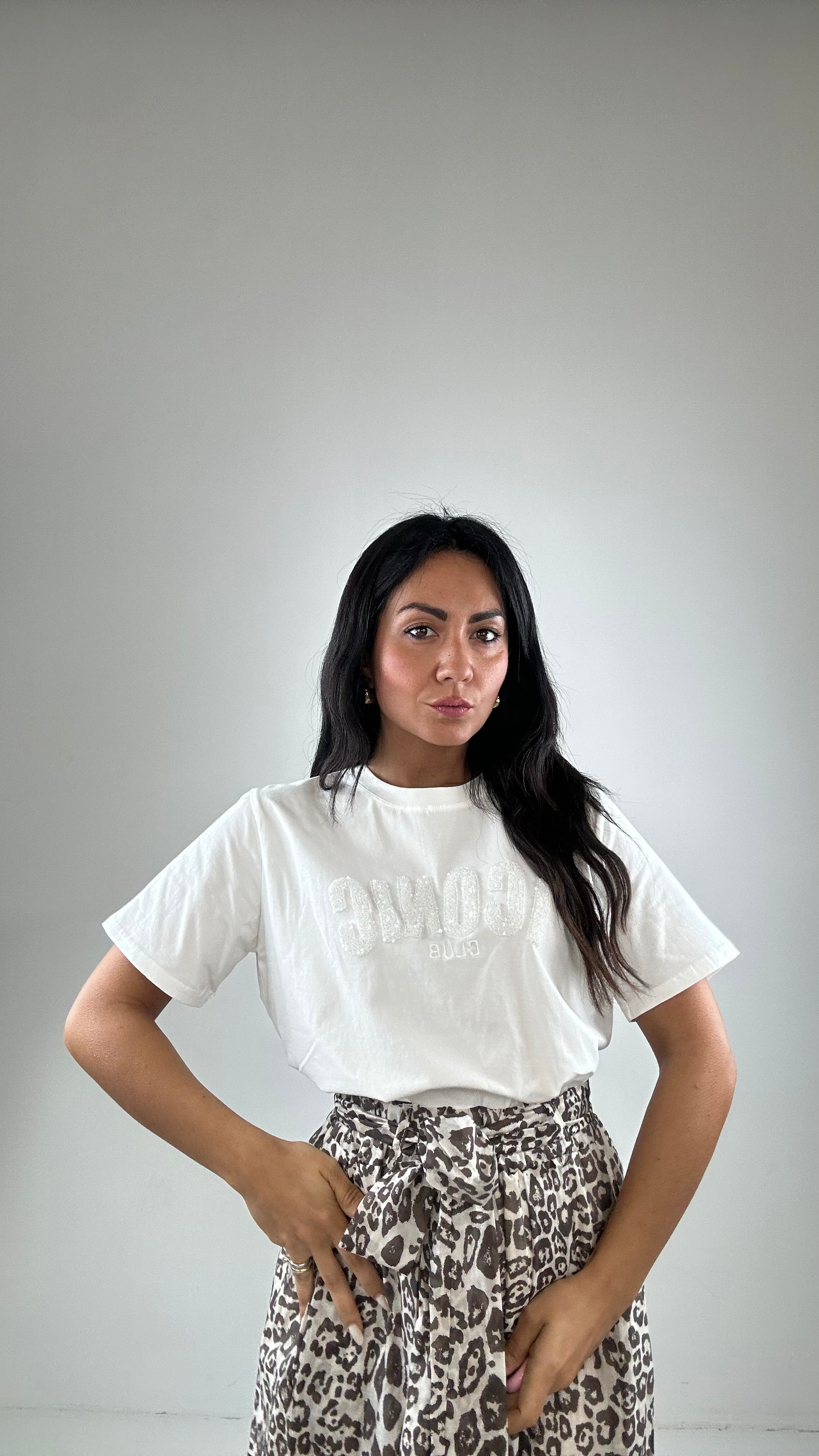 T-shirt ICONIC - BIANCO