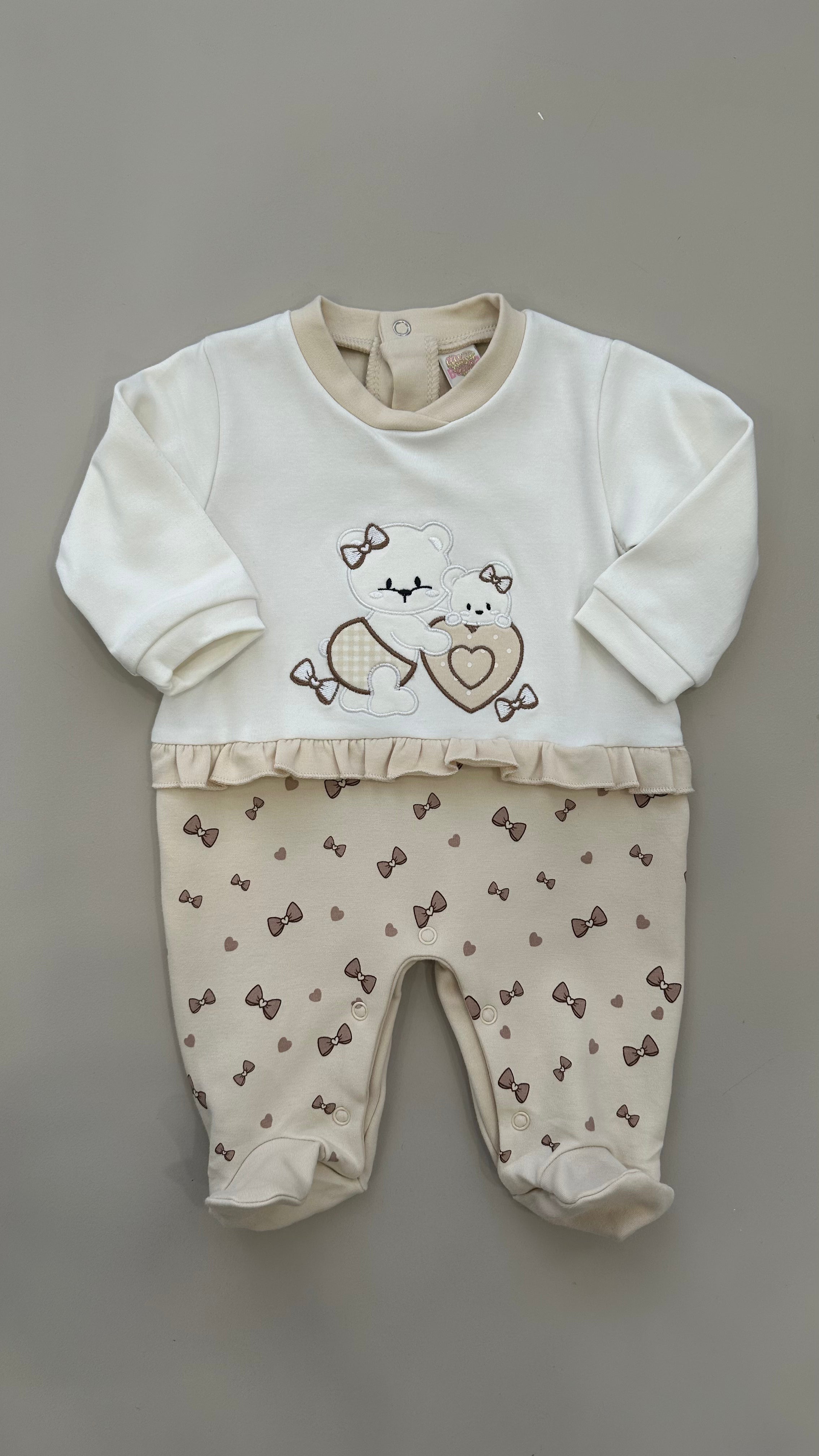 TutIna CALDO COTONE ORSETTI 0-6M - BEIGE