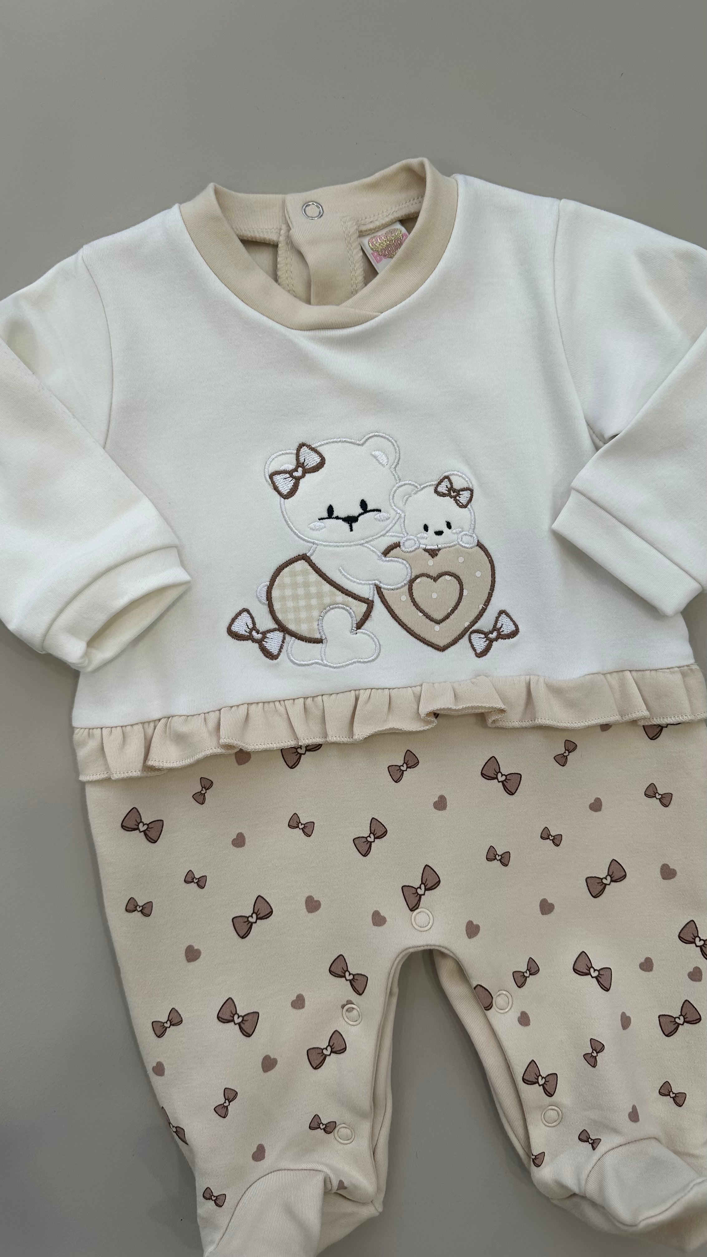 TutIna CALDO COTONE ORSETTI 0-6M - BEIGE