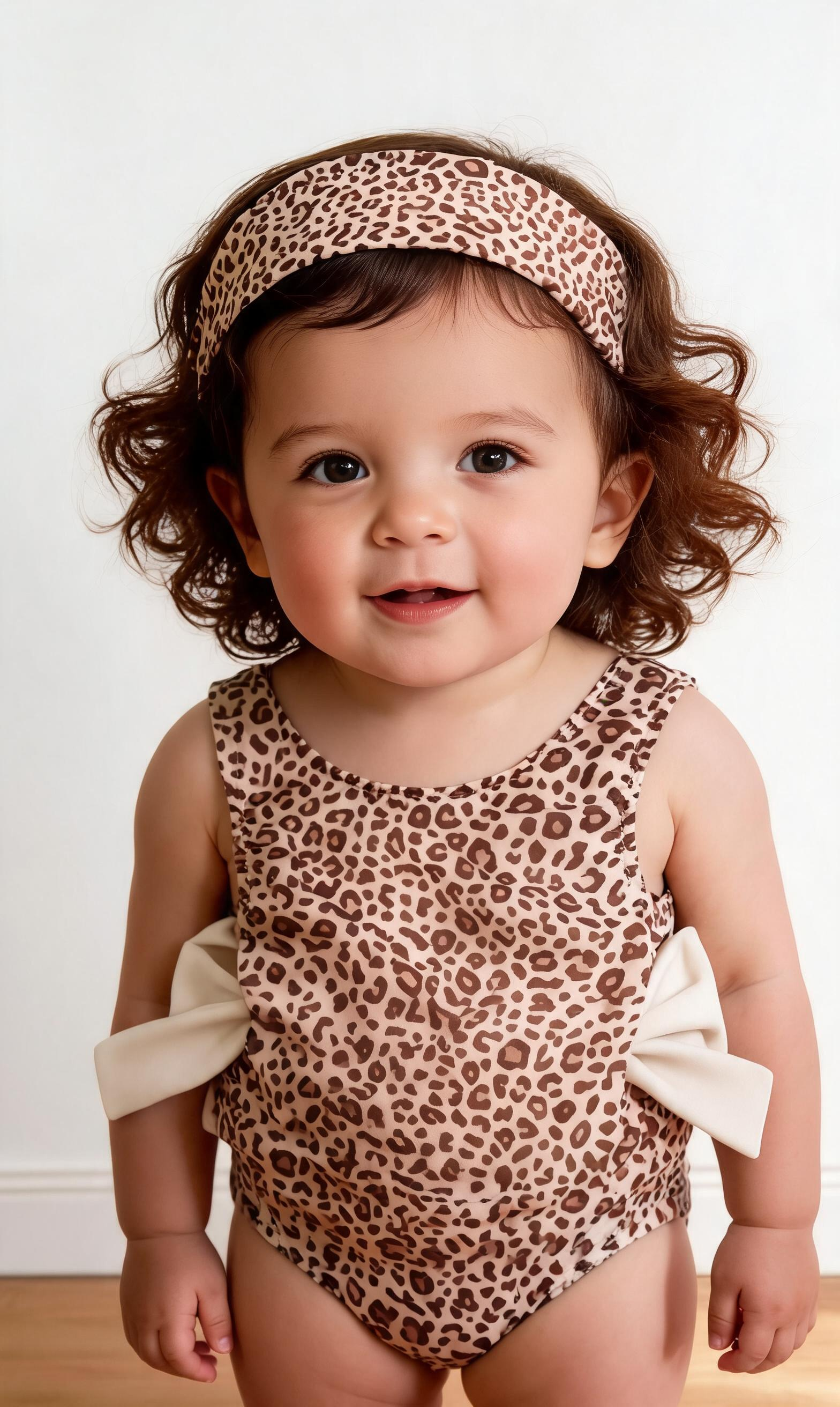 Costume INTERO CON BANDANA 12-36M - MARRONE