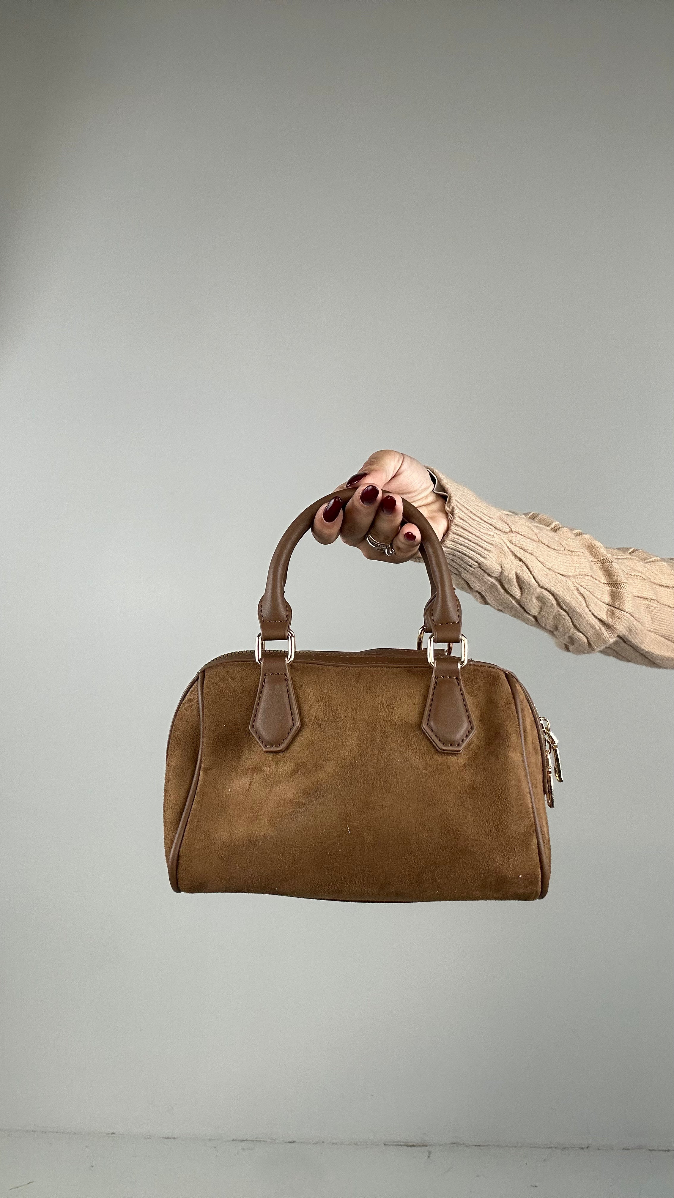 Bauletto IN CAMOSCIO - KHAKI