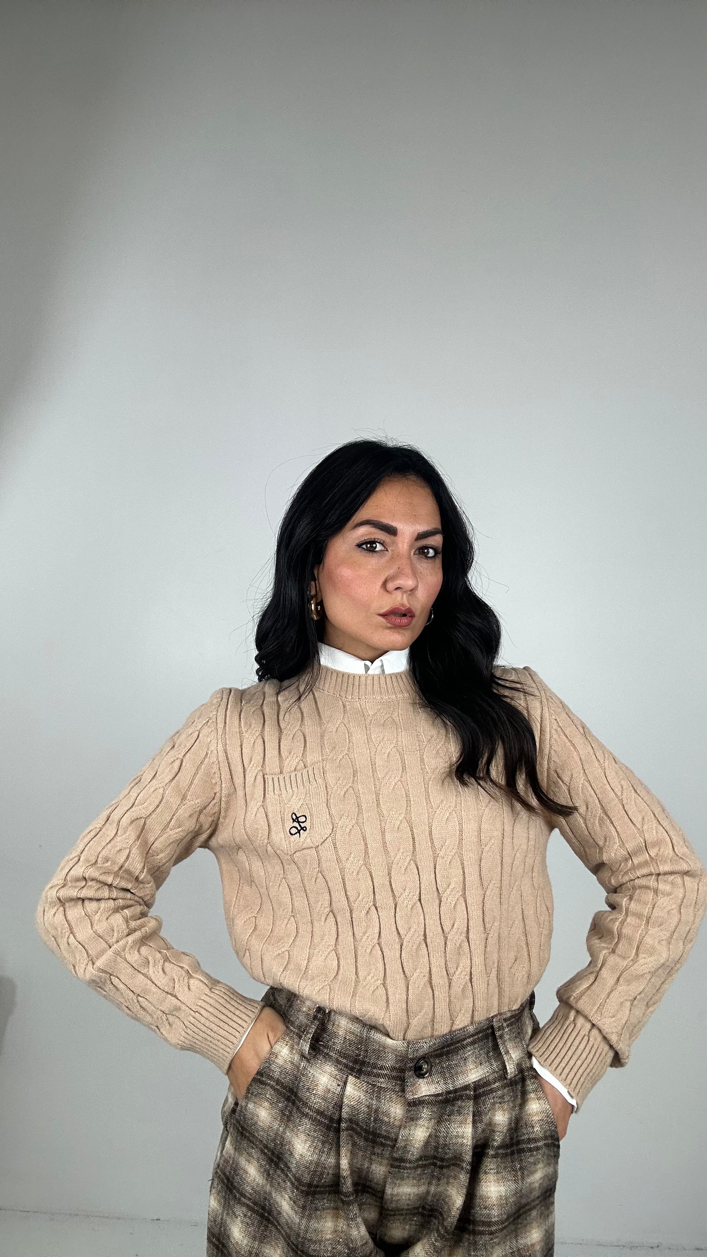Pull TASCHINO L - CAMMELLO