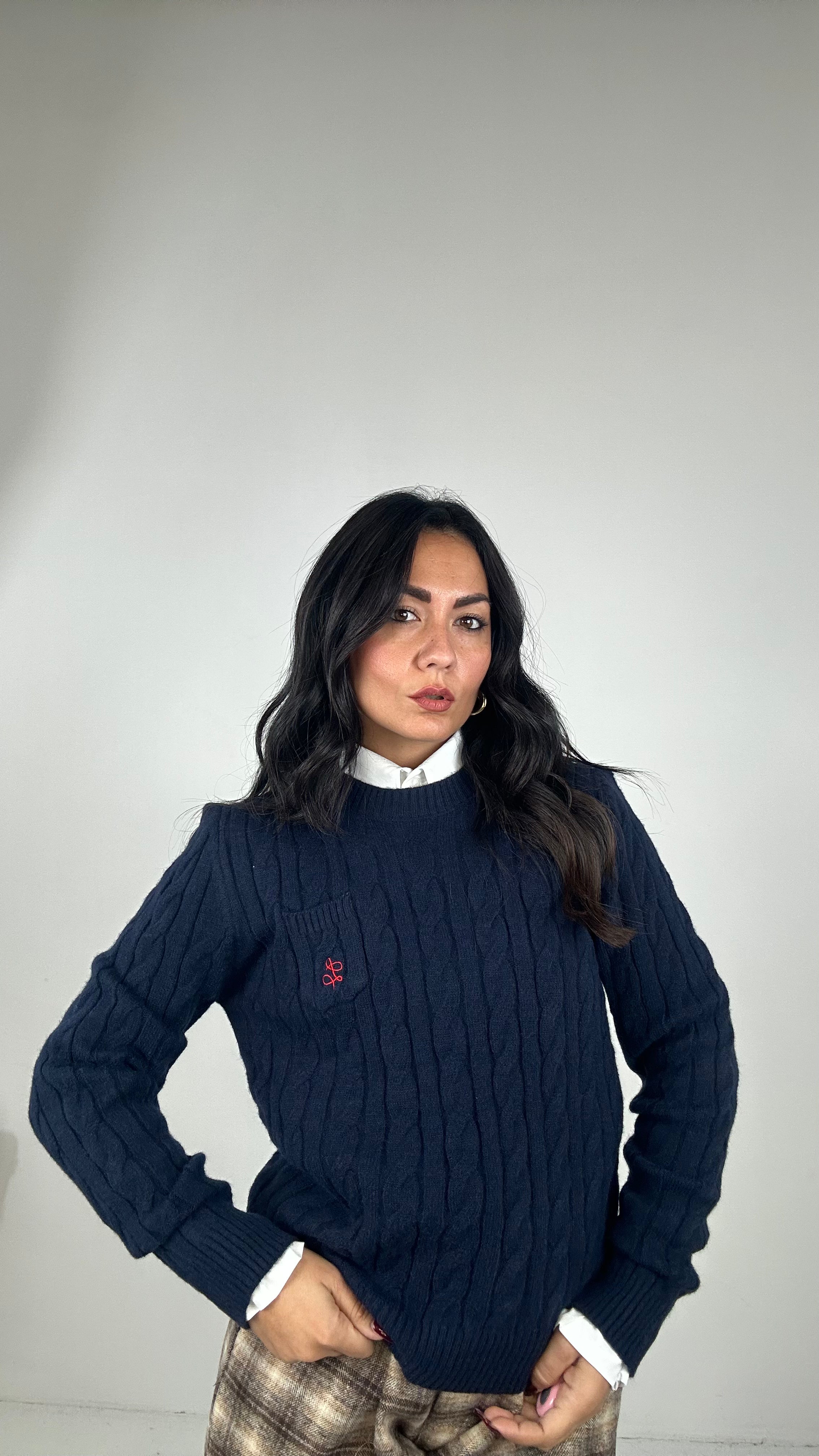 Pull TASCHINO L - BLU