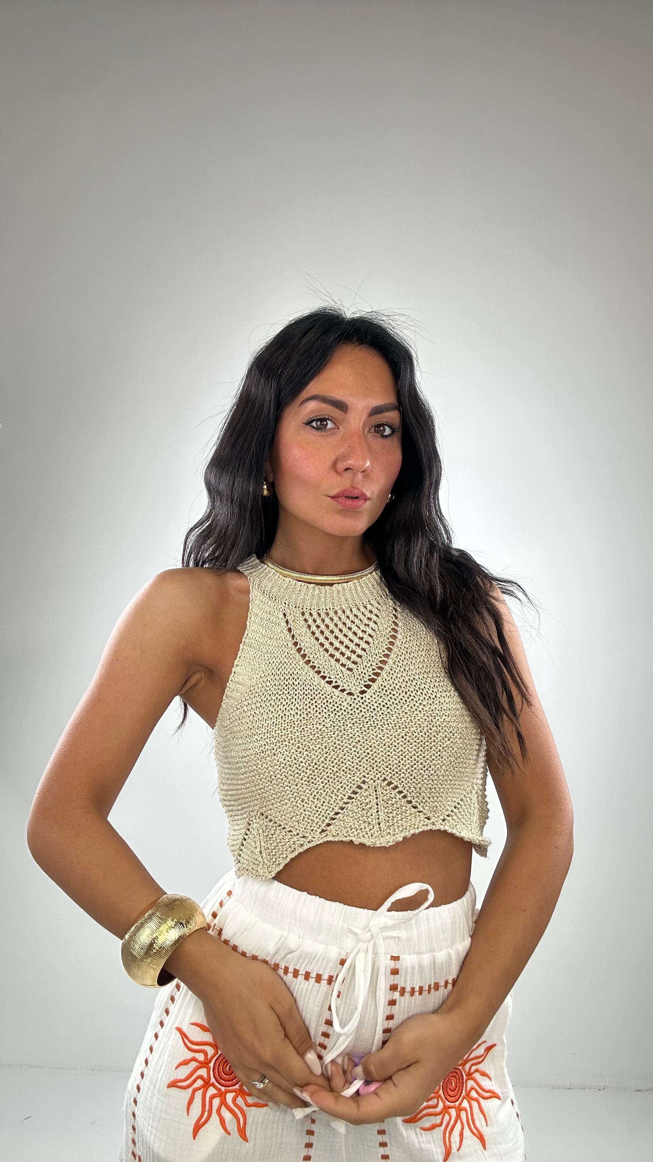 Top LUX - BEIGE