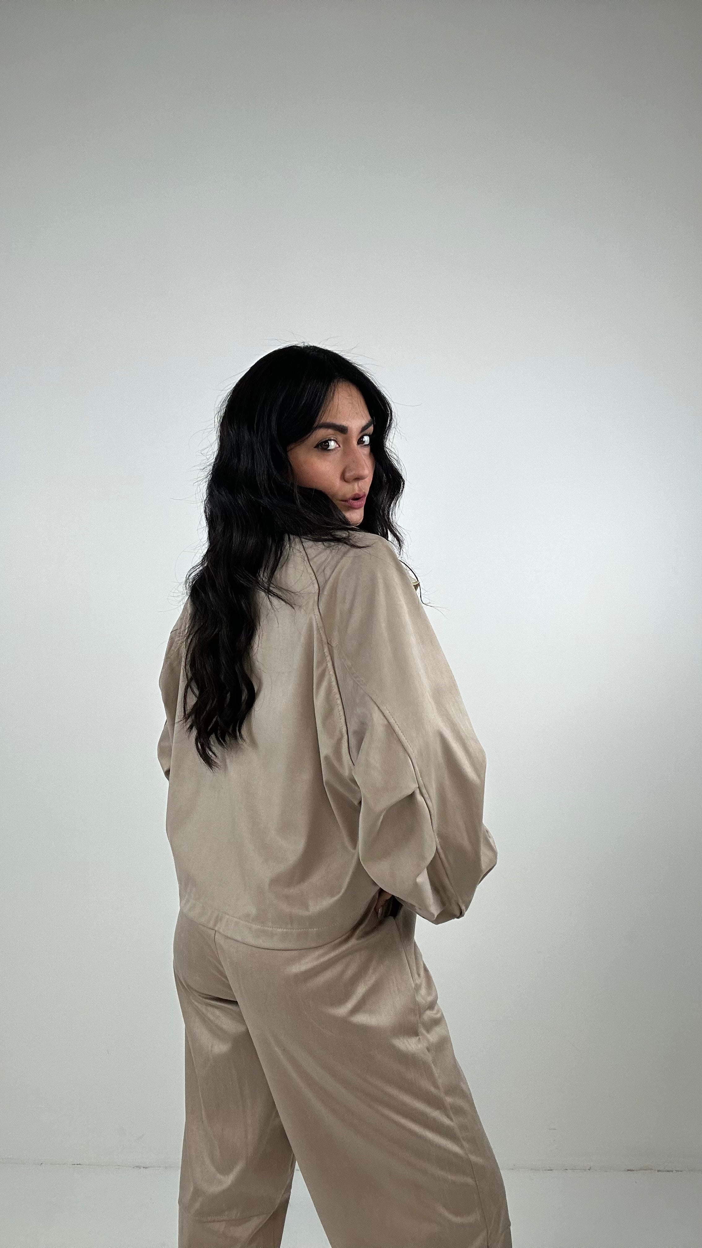 Completo ECOCAMOSCIO BALLON - BEIGE