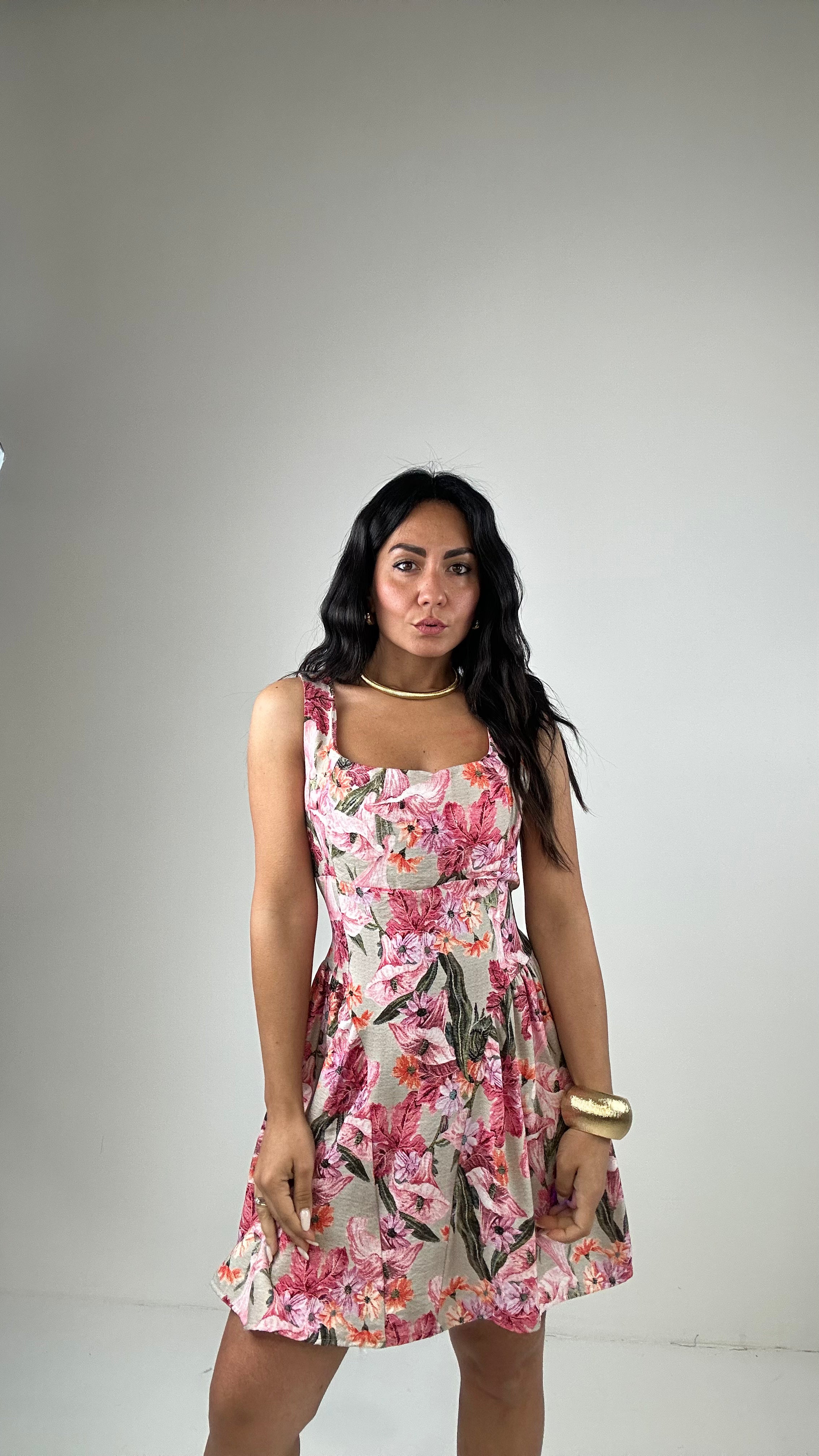 Vestito ROSE FLOWER - ROSA