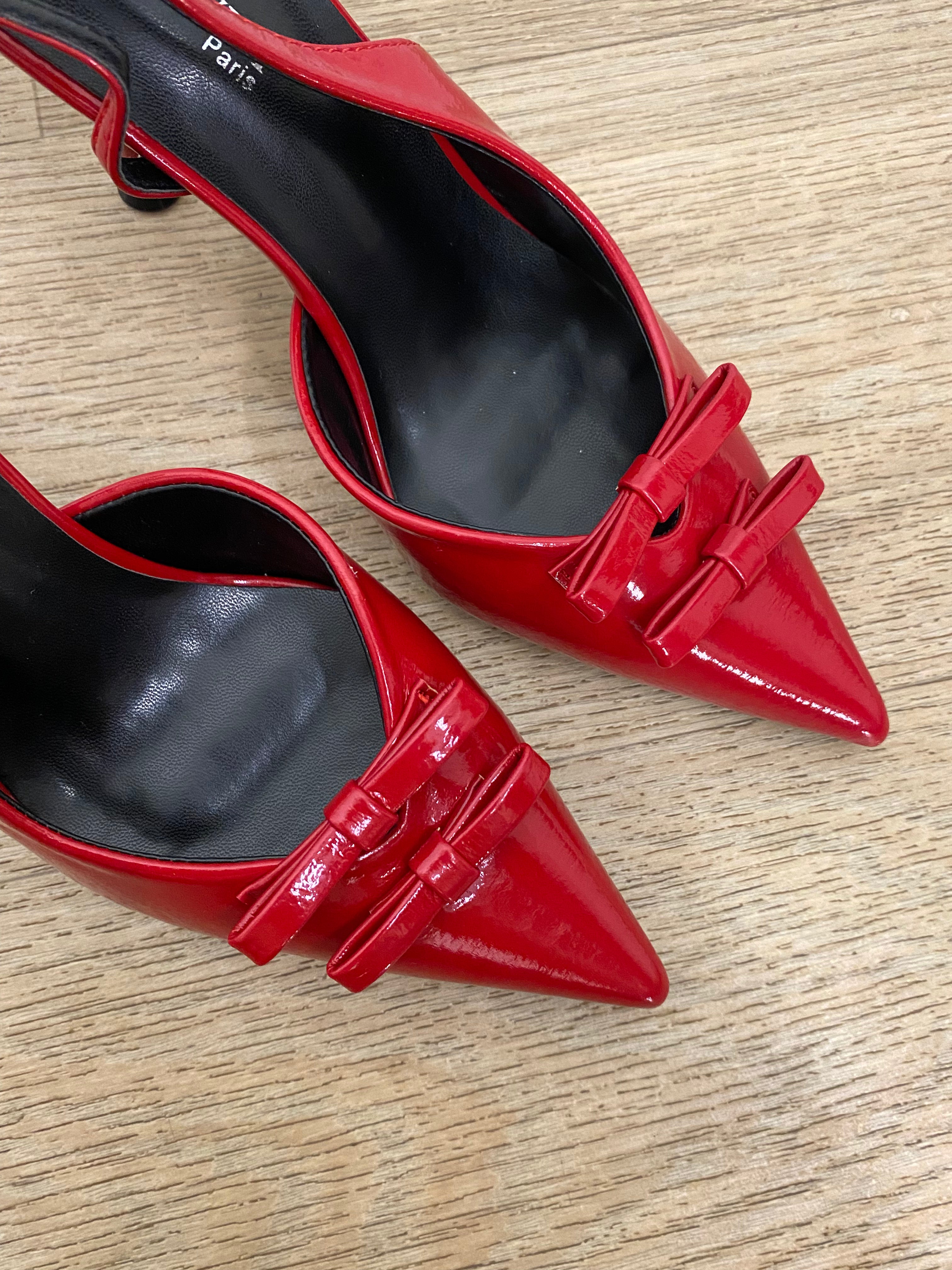 Decolletè FIOCCHETTI - ROSSO