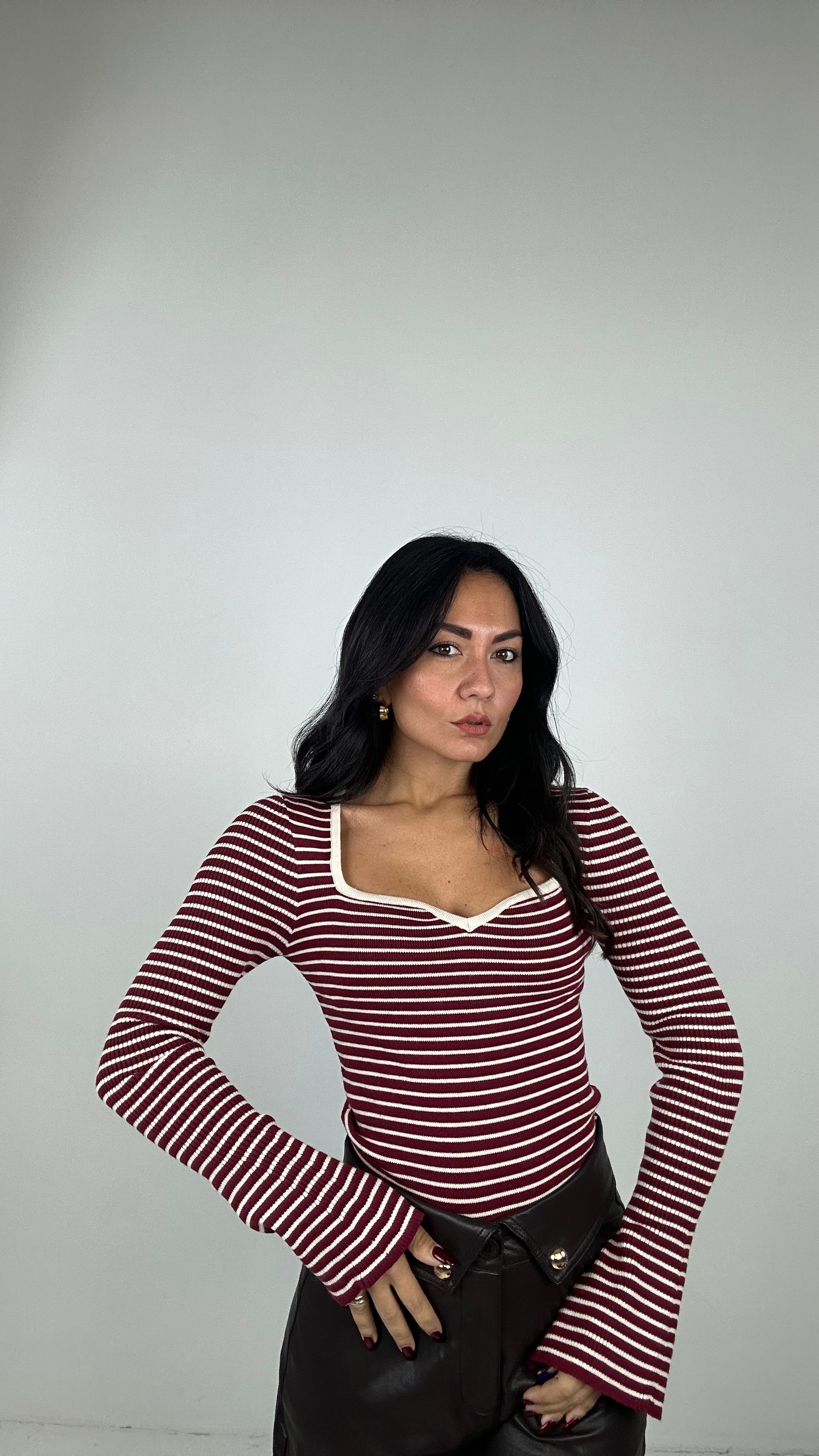 Pull RIGHETTA - BORDEAUX