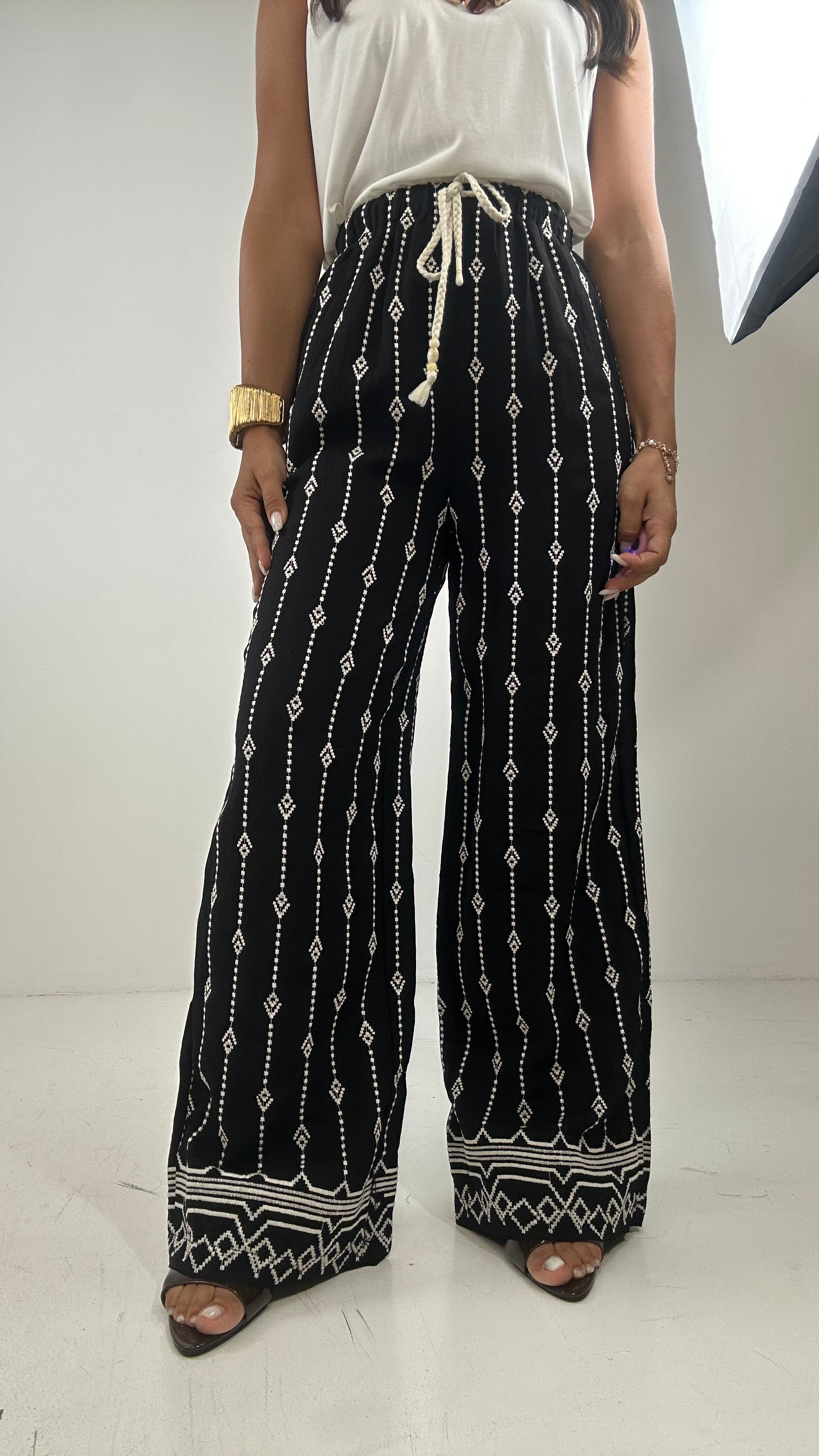 Pantalone ORIENTE - NERO