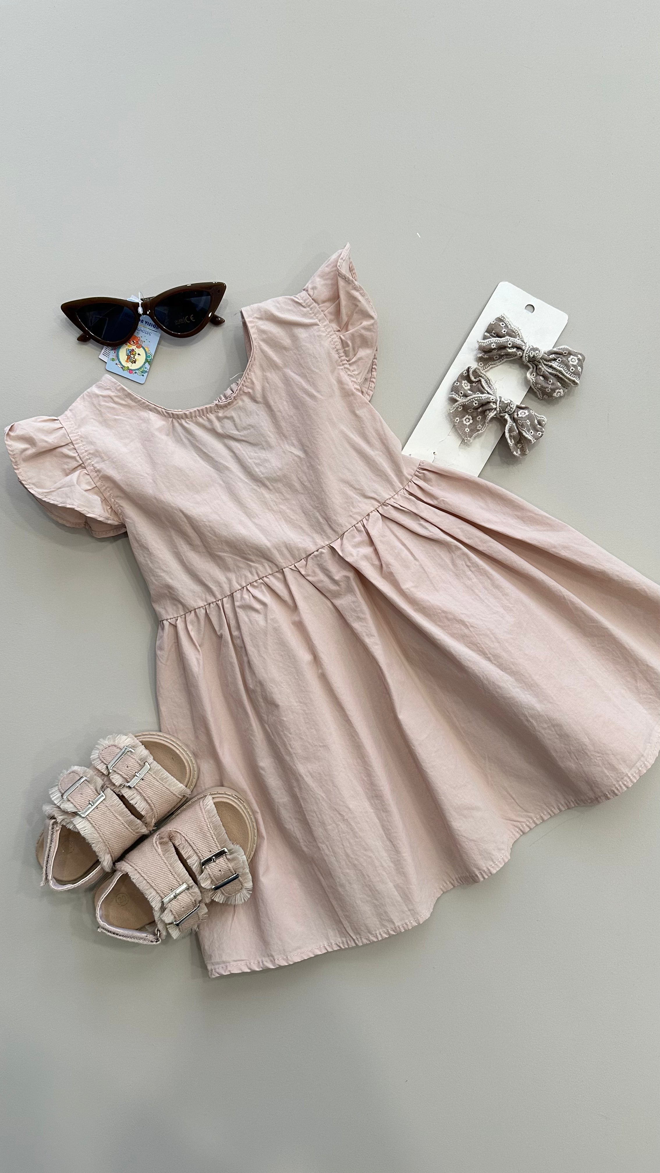 Vestitino CON FIOCCO SUL RETRO - ROSA