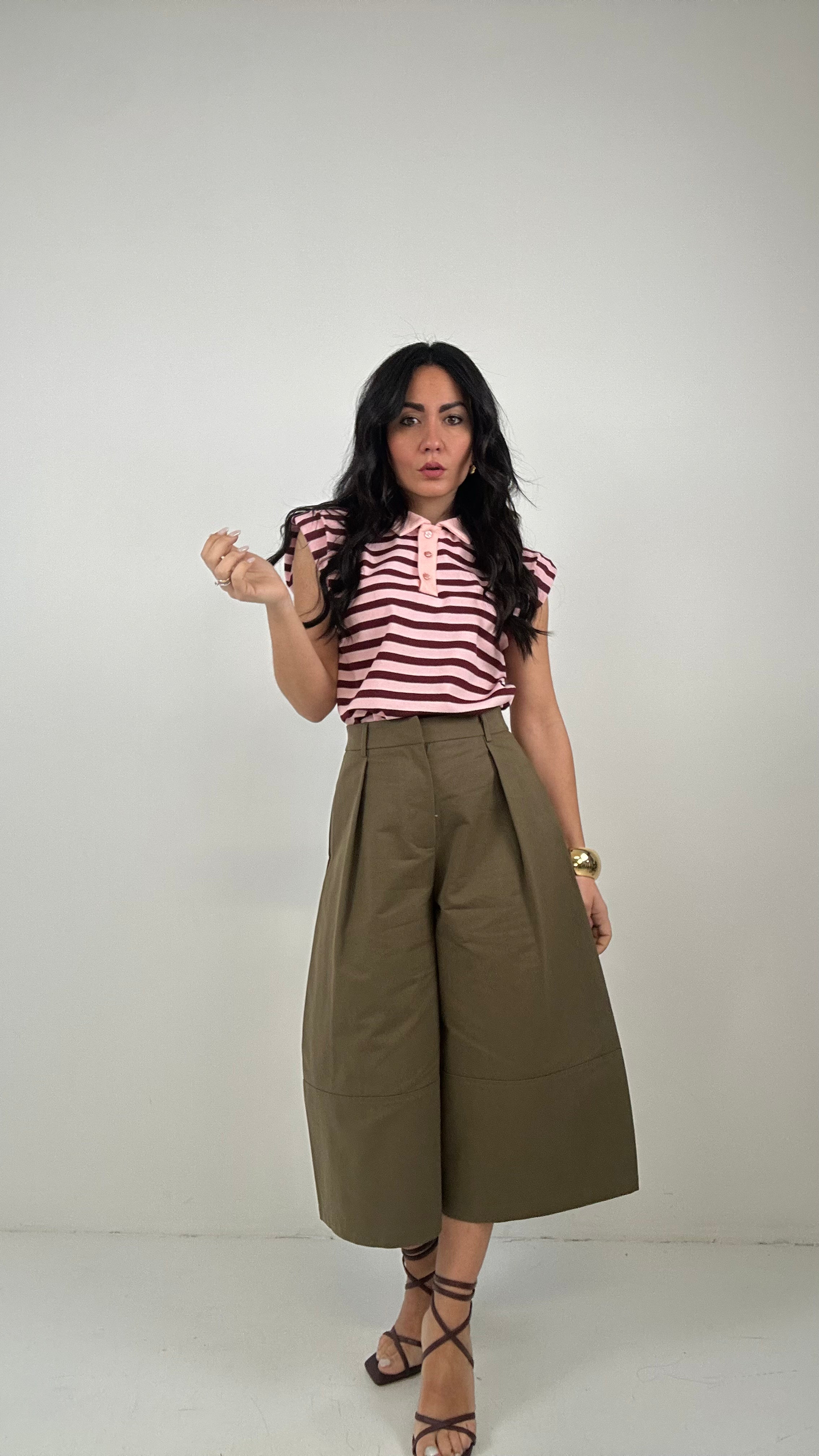 Bermudone BALLON - VERDE MILITARE