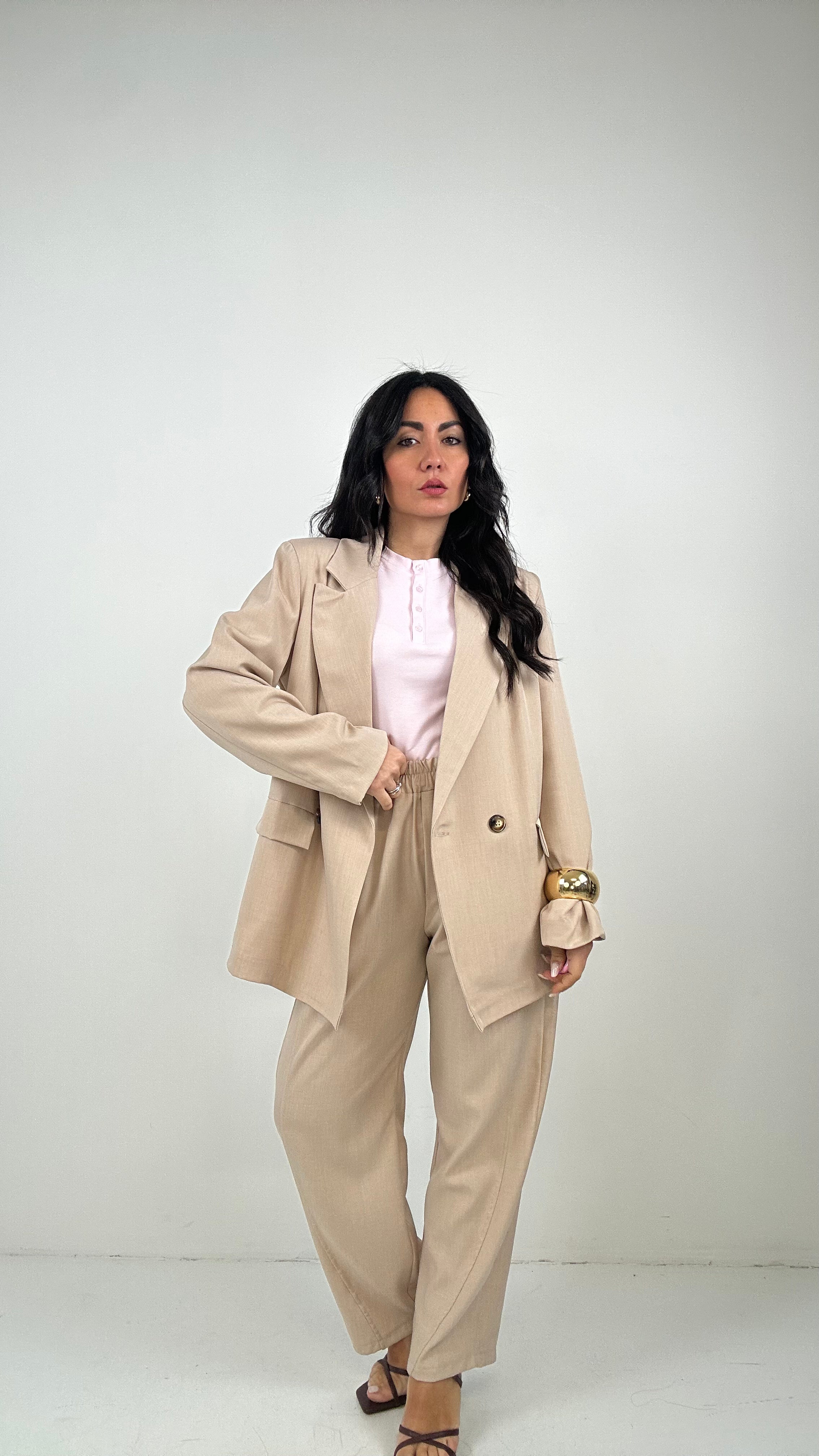 Tailleur BALLON - BEIGE