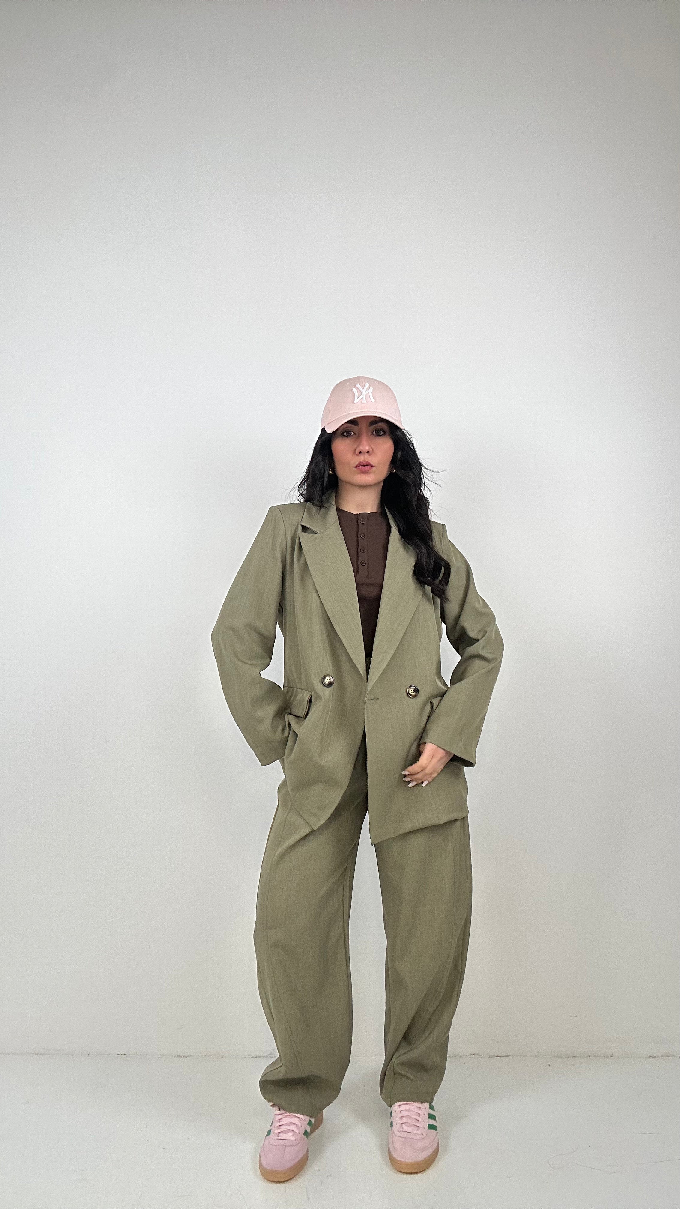 Tailleur BALLON - VERDE MILITARE
