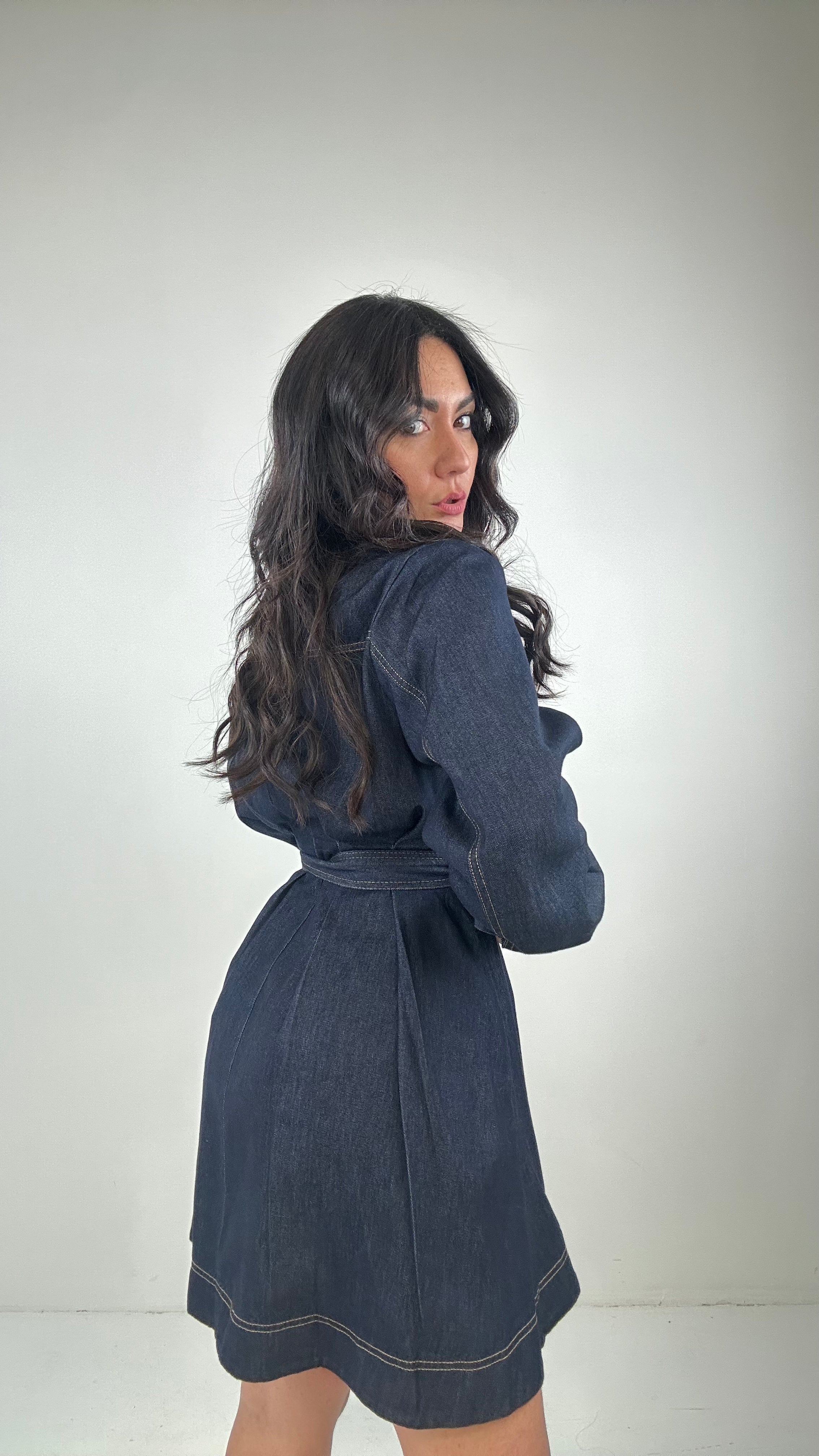 Abitino RUOTA DENIM - JEANS