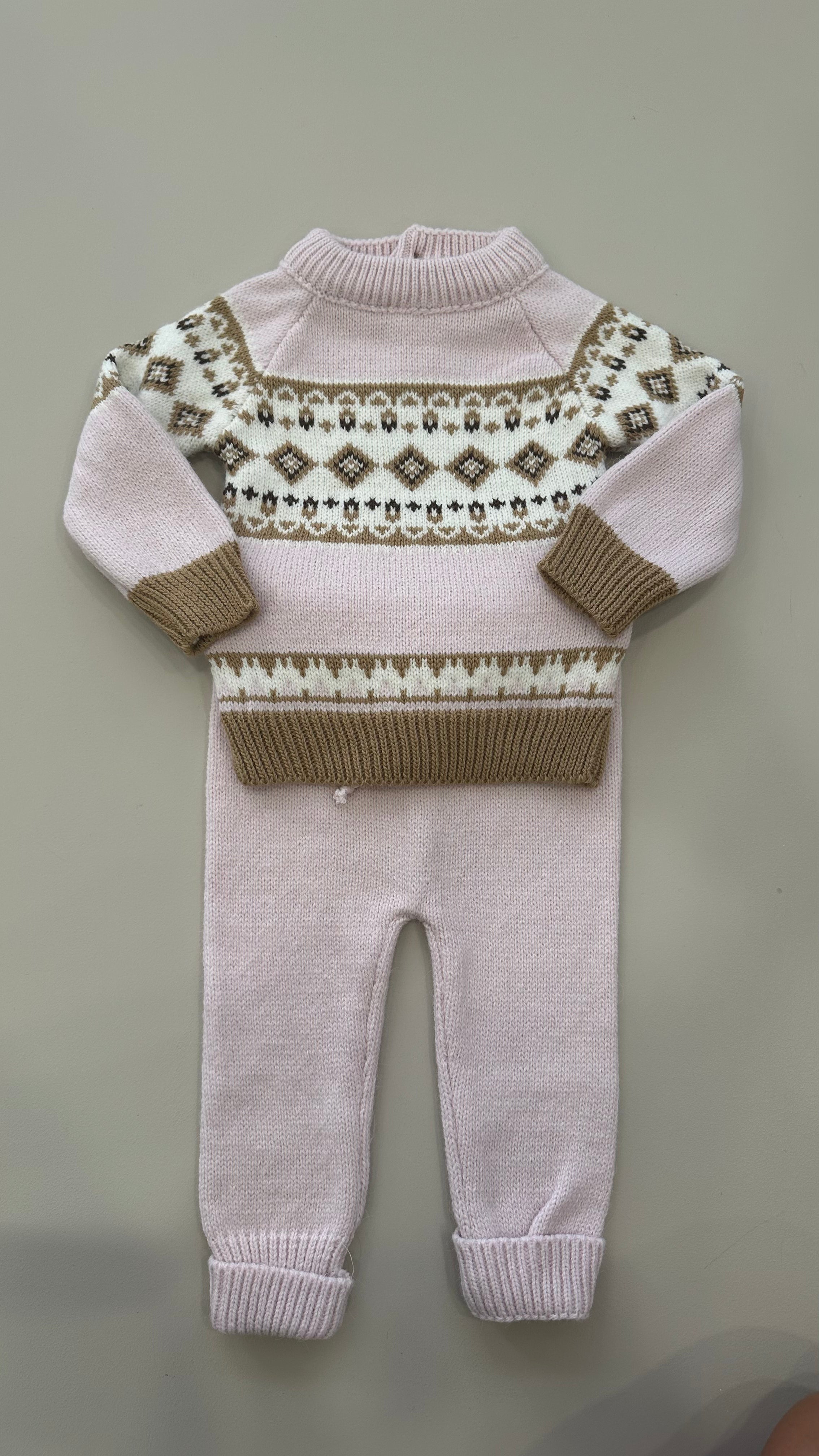 Completo NAVITA 6-18M - ROSA