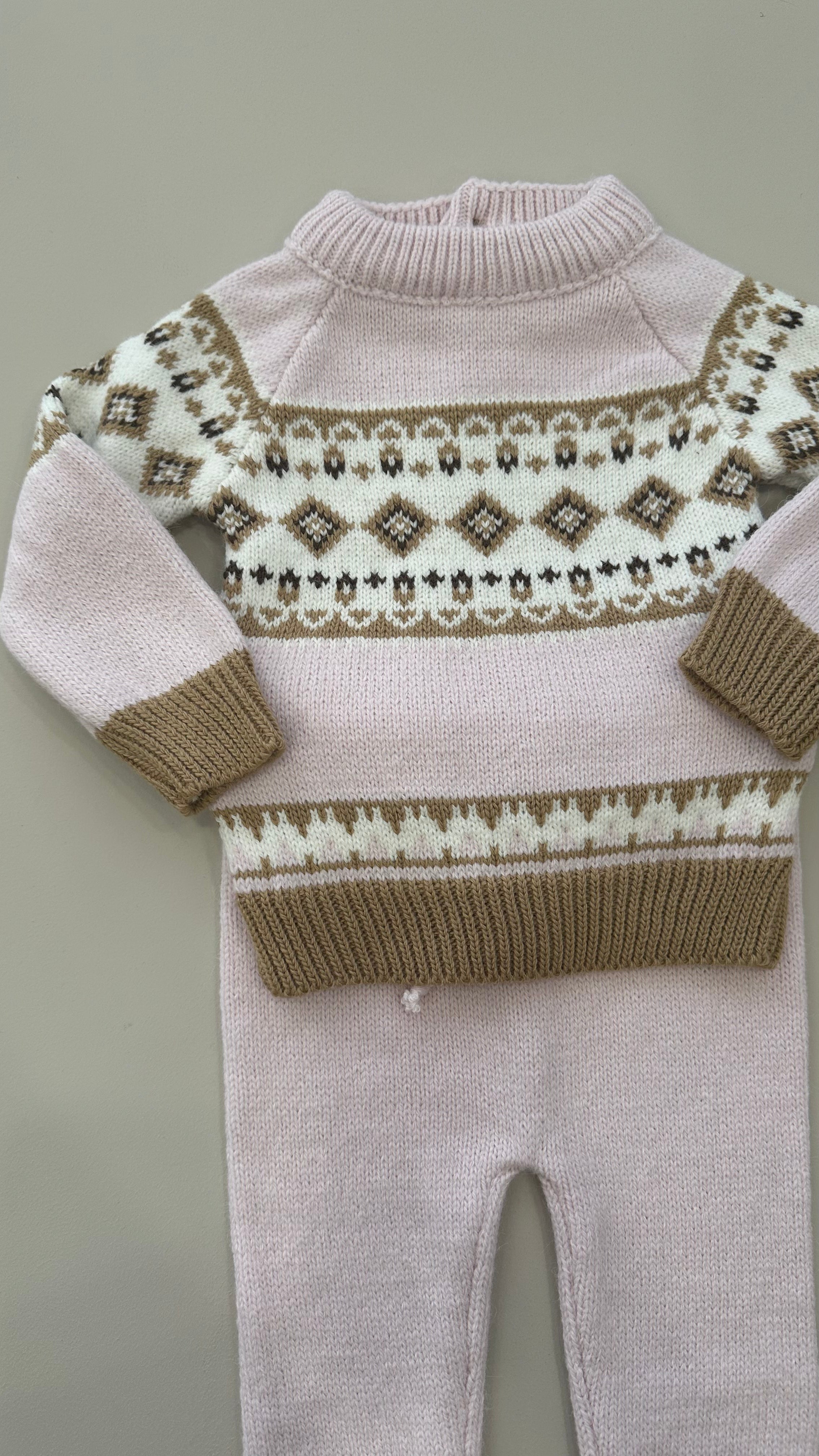 Completo NAVITA 6-18M - ROSA