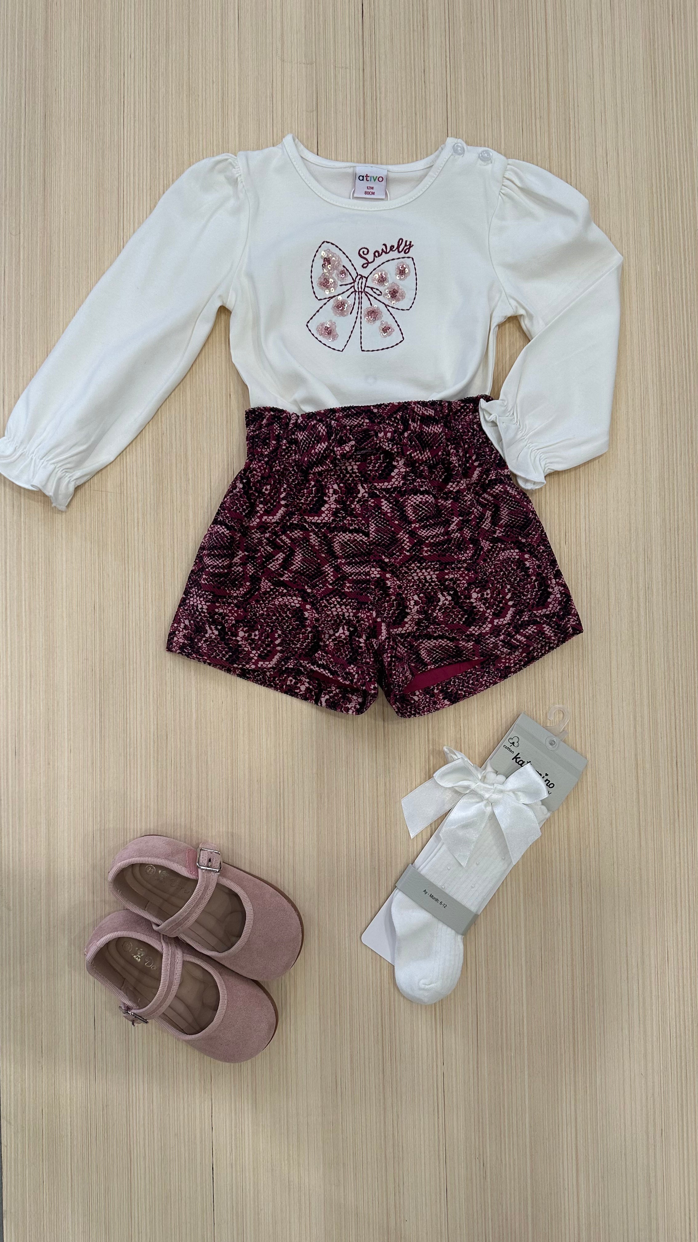 Coompleto LOVELY 12-36M - BORDEAUX