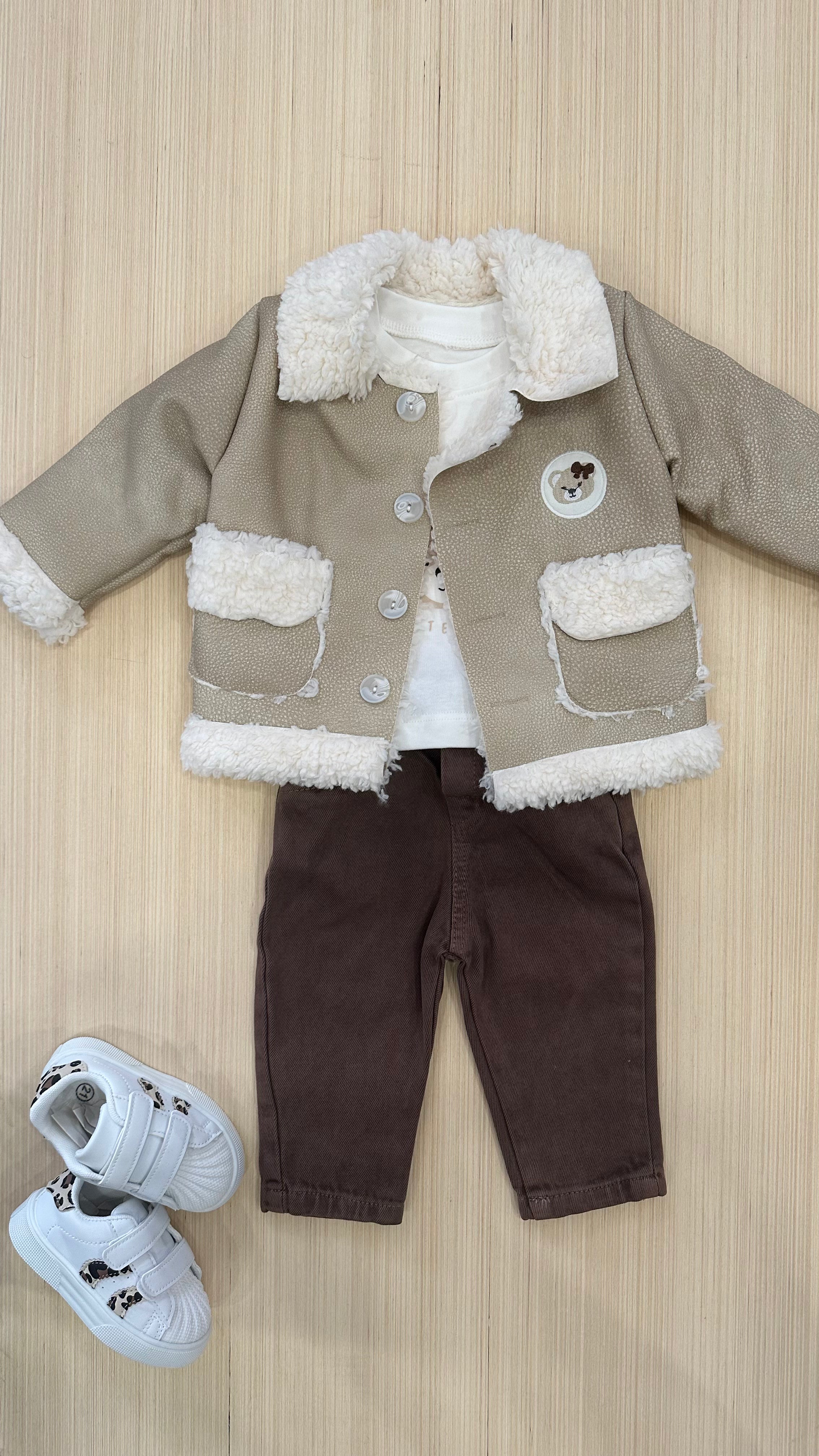 Completo CON MONTONCINO 6-24M - BEIGE