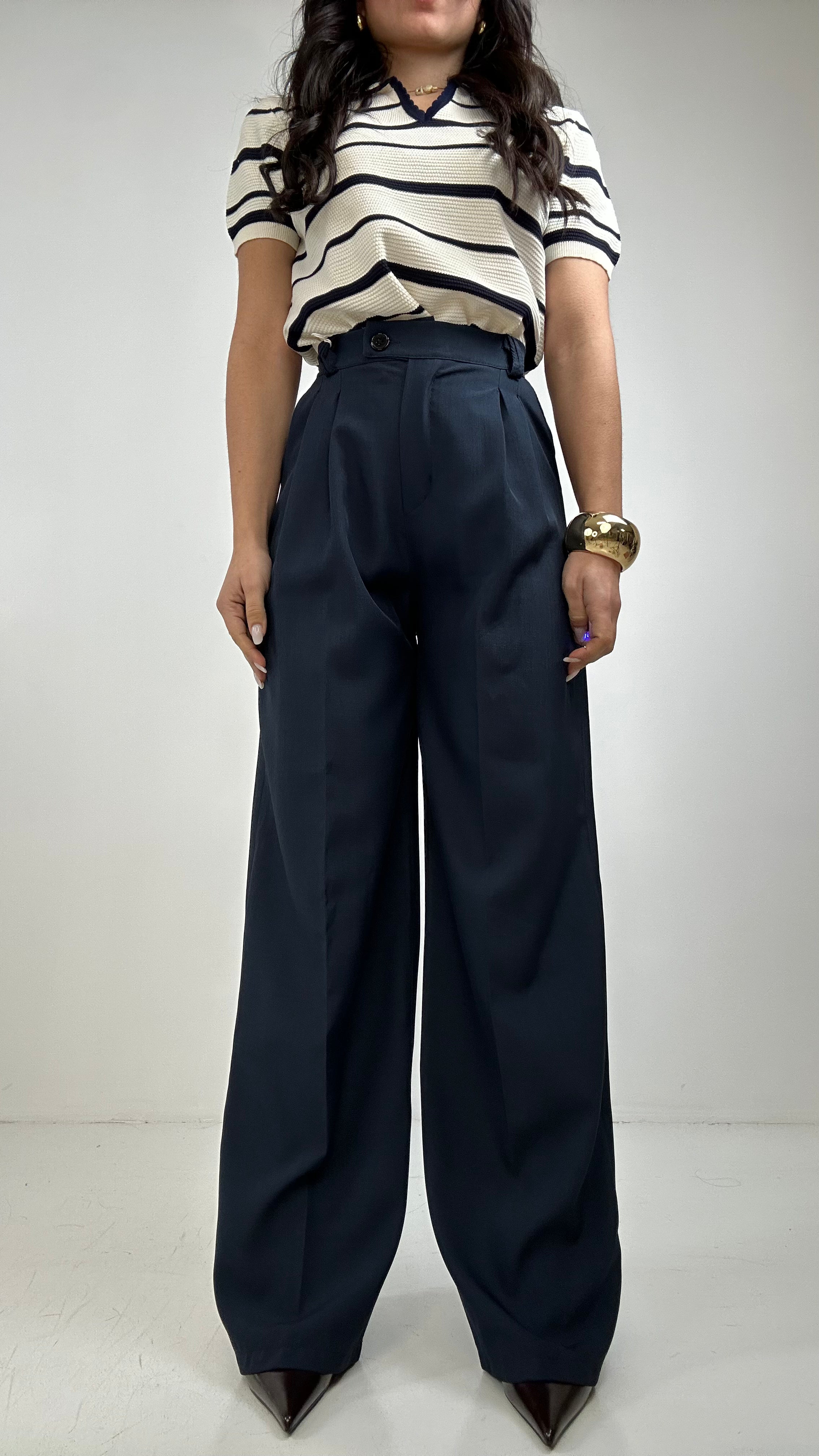 Pantalone PALAZZO DUDU - BLU