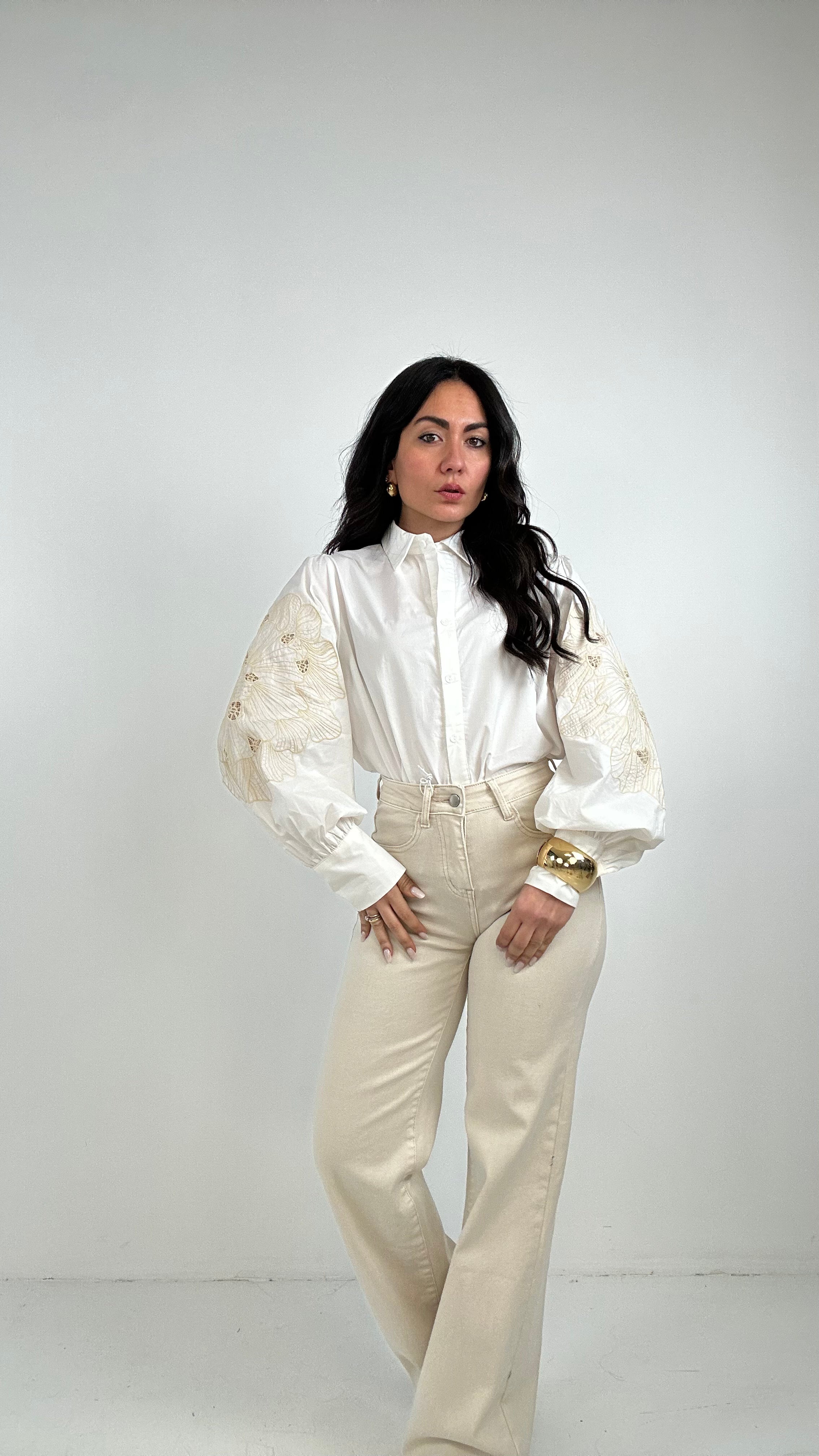 Jeans WIDE SPRING - BURRO