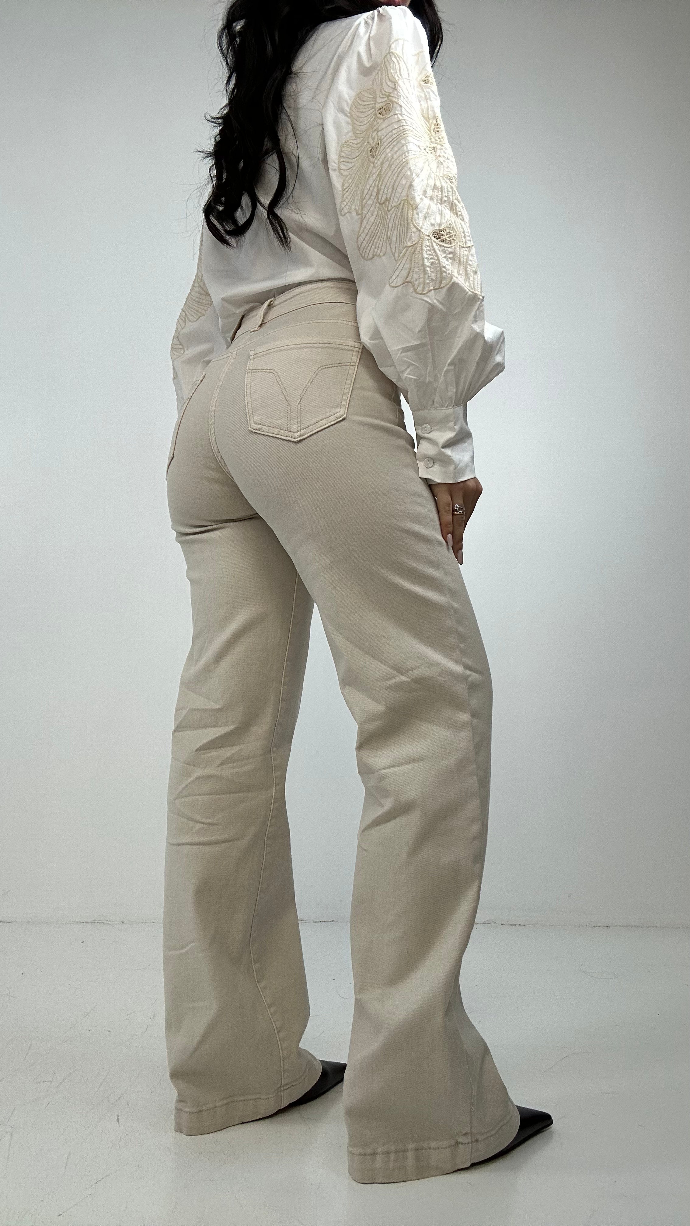 Jeans WIDE SPRING - BURRO