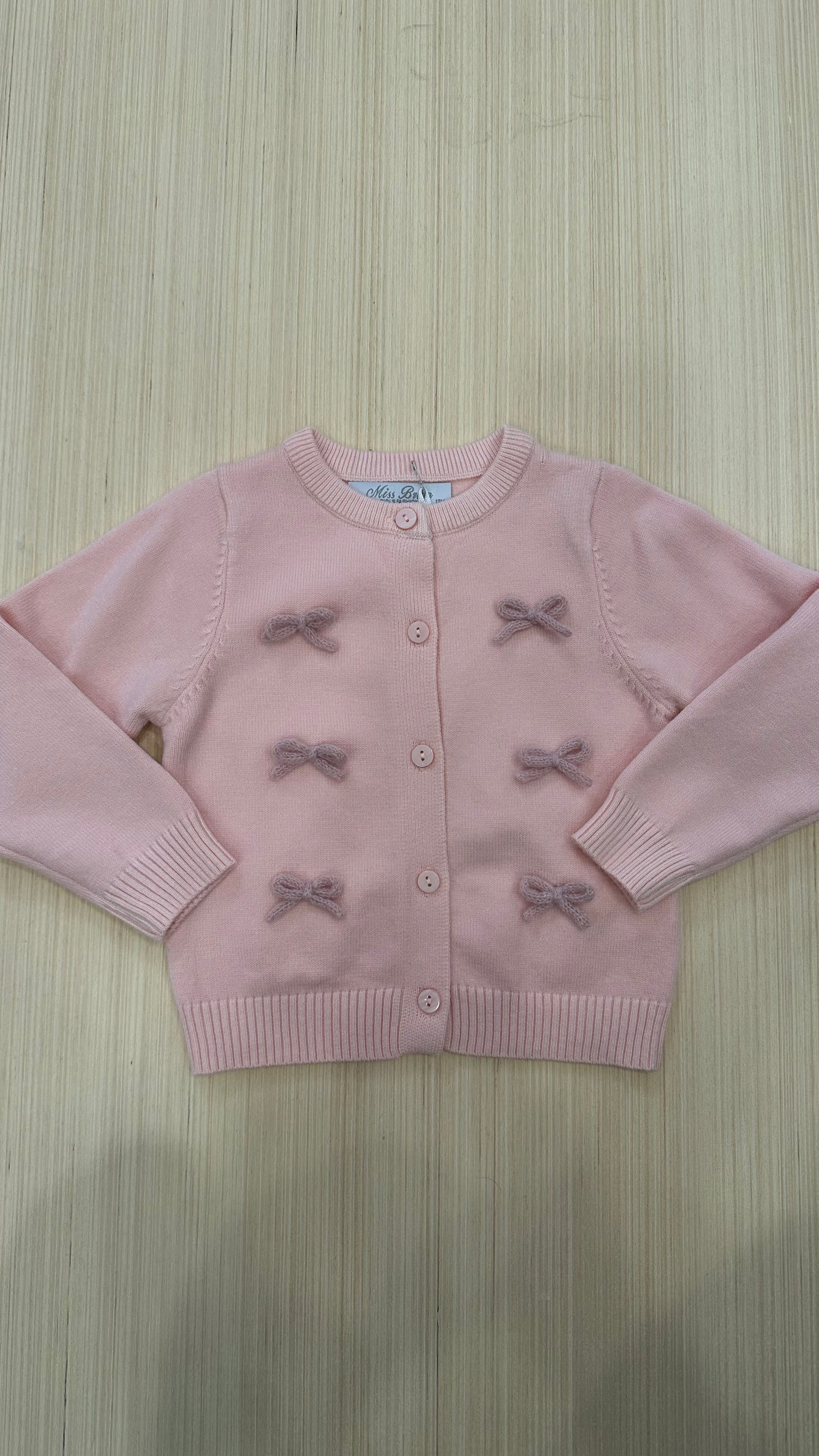 Cardigan FIOCCHETTI 12-36M - ROSA