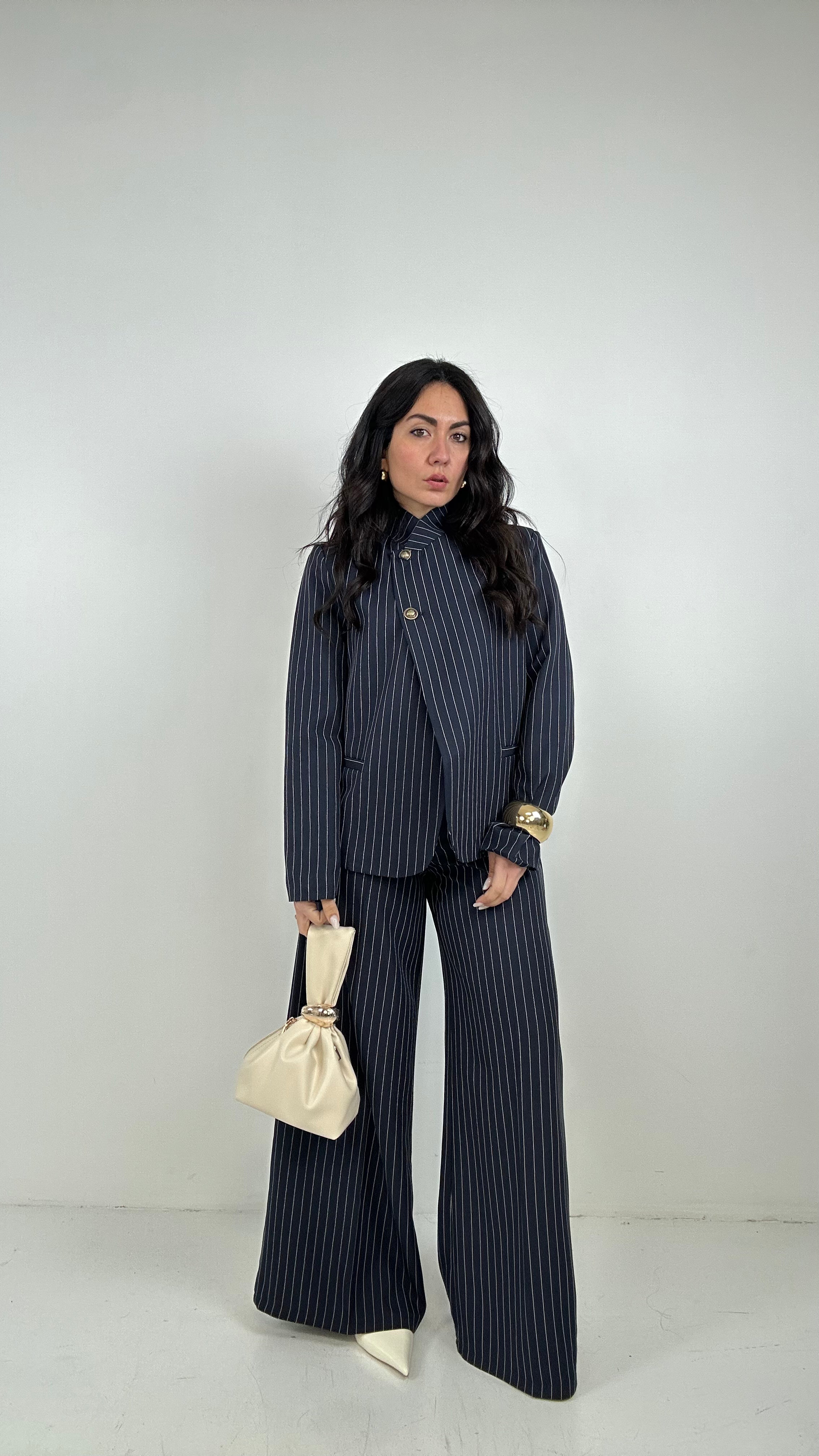 Tailleut COLLO GESSATO - BLU