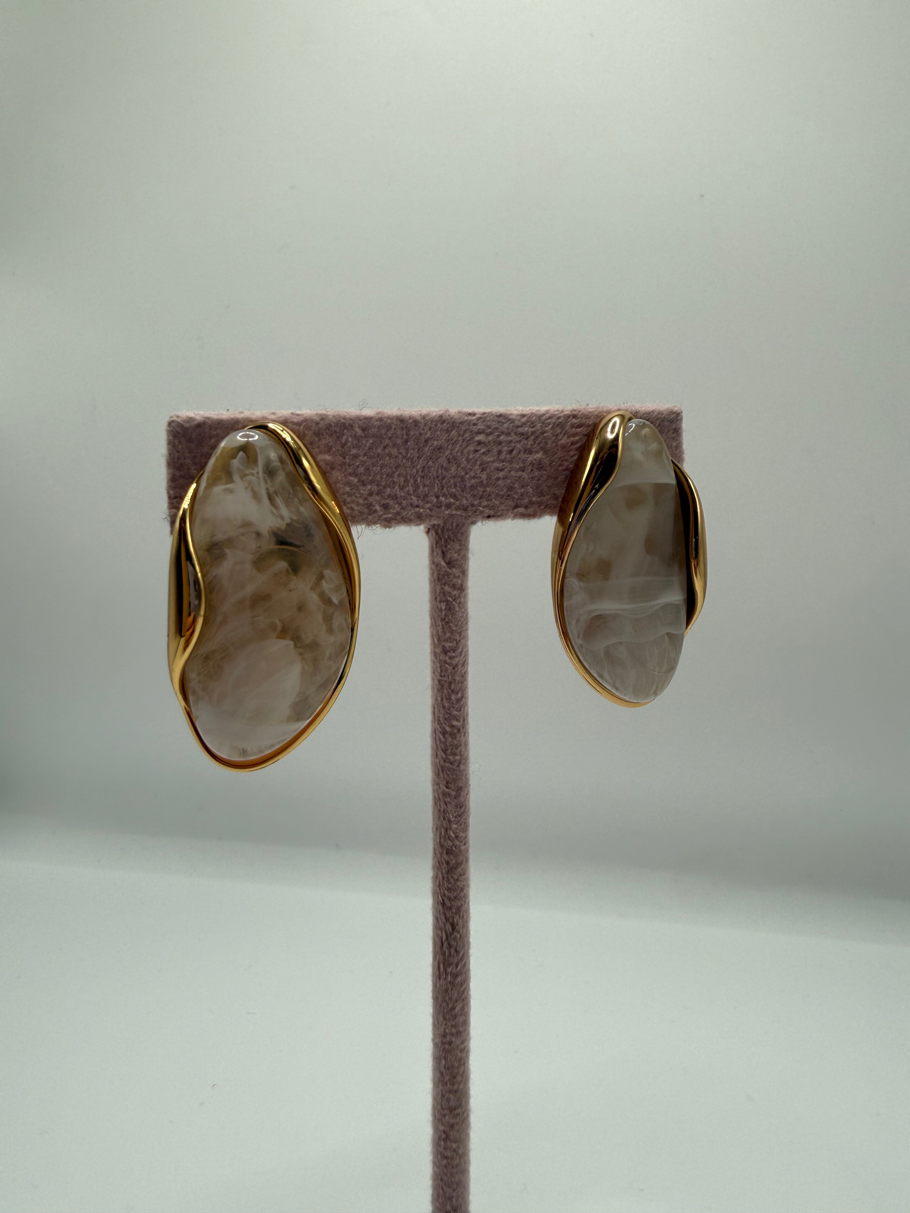 Orecchino MADREPERLAS - BEIGE