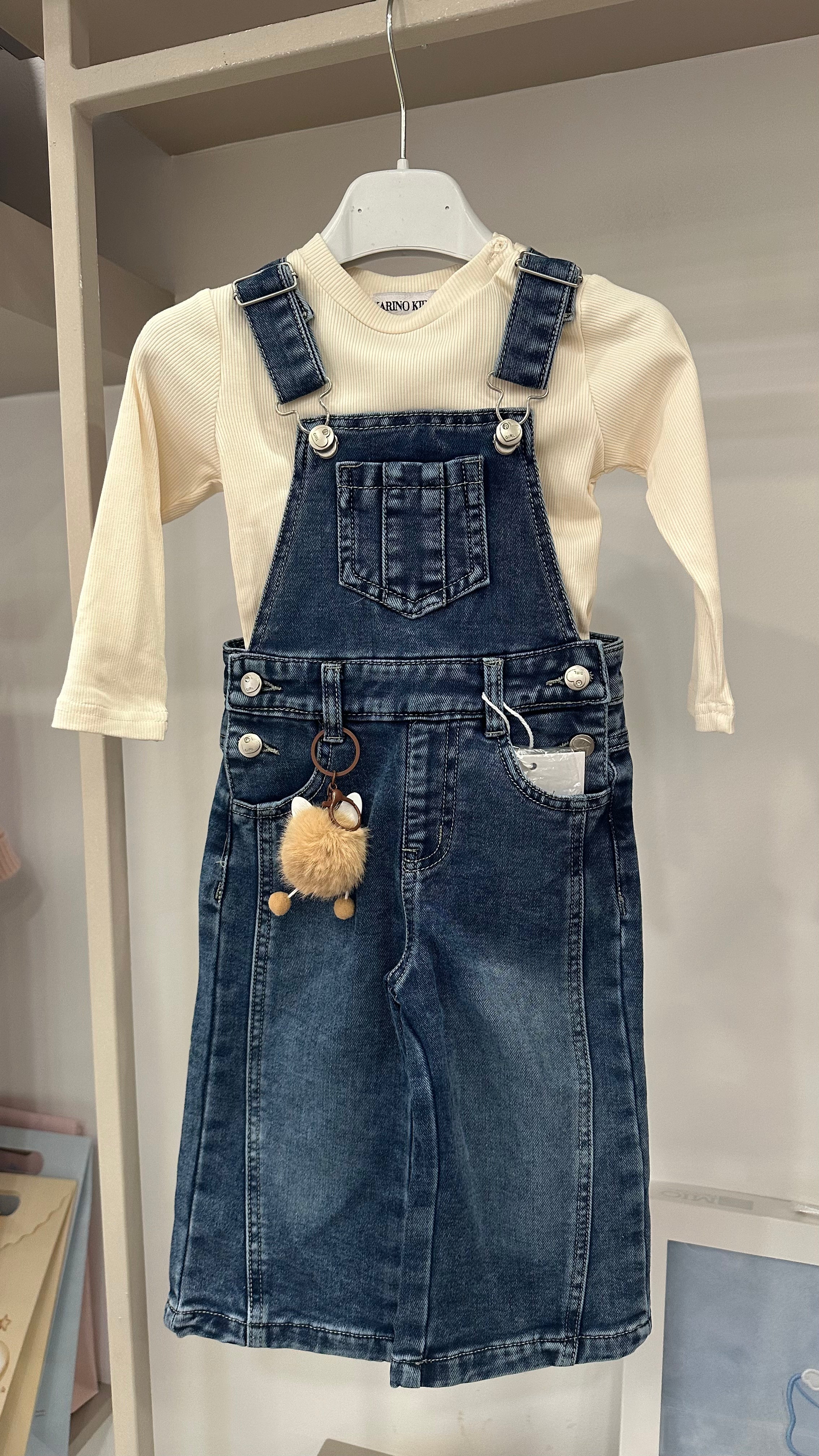 Completo SALOPETTA DUFF 1-5A - JEANS