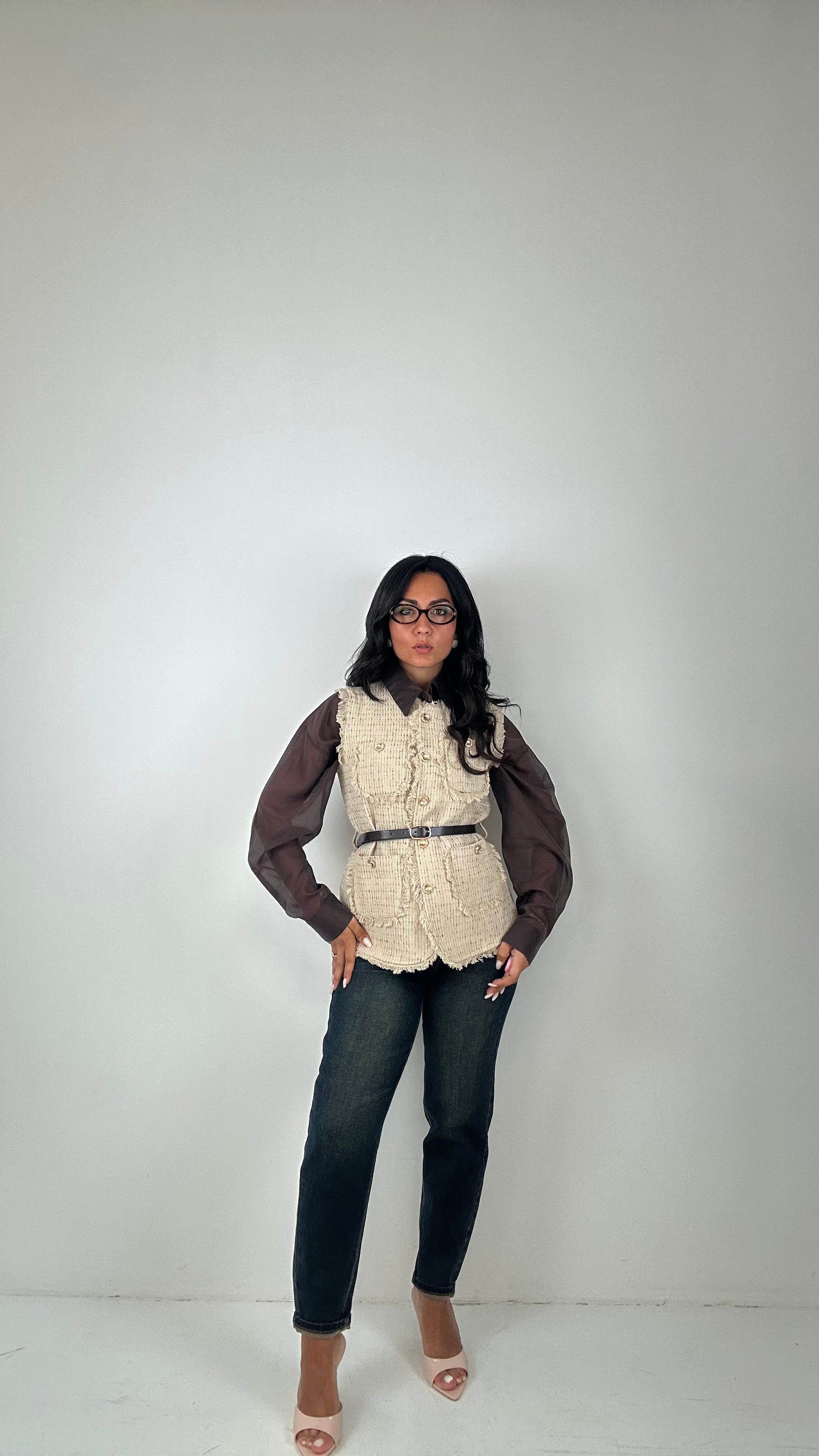 Jeans MOM CON CINTURA - JEANS