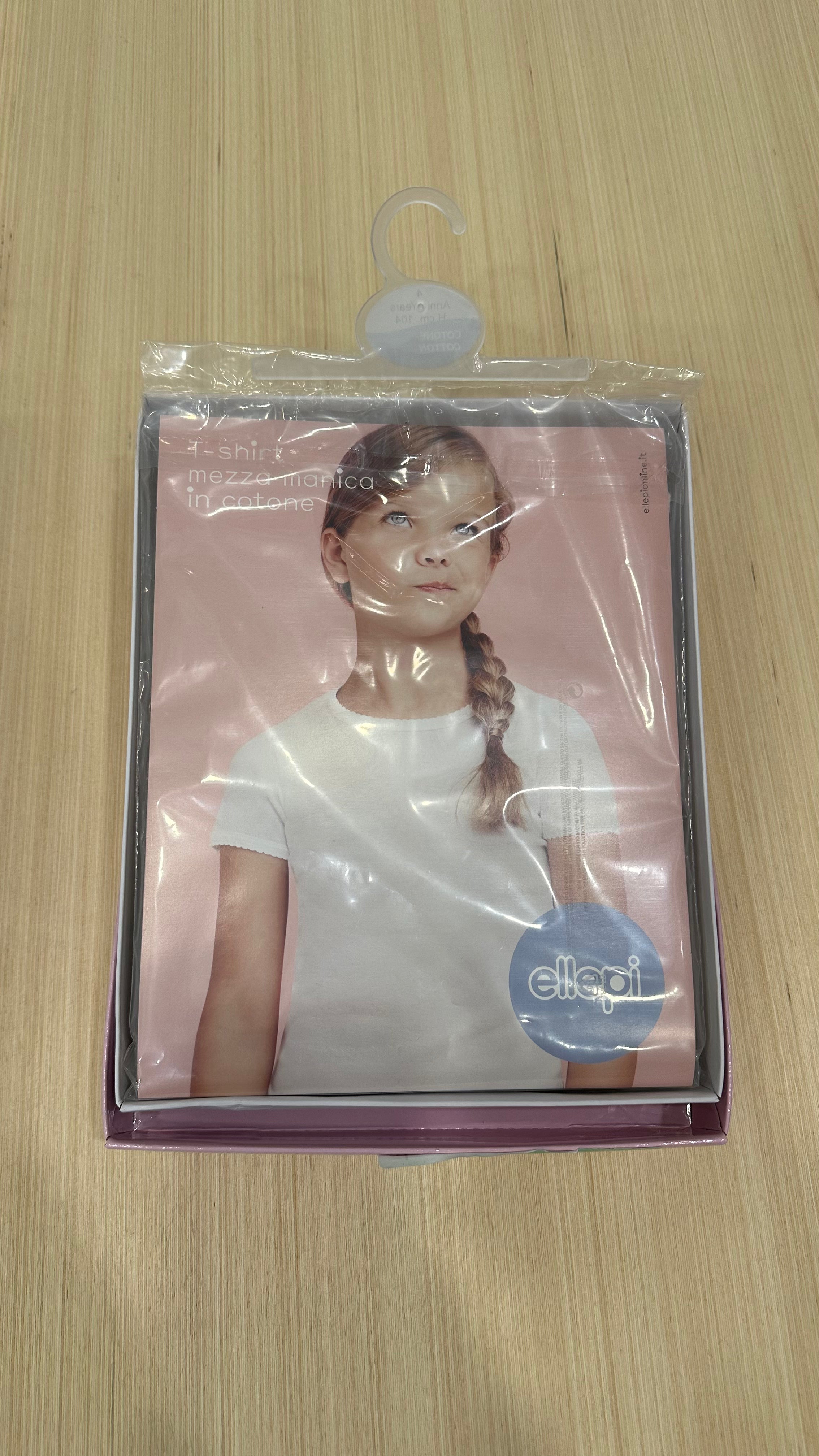 Maglia INTIMA COTONE BIMBA - BIANCO