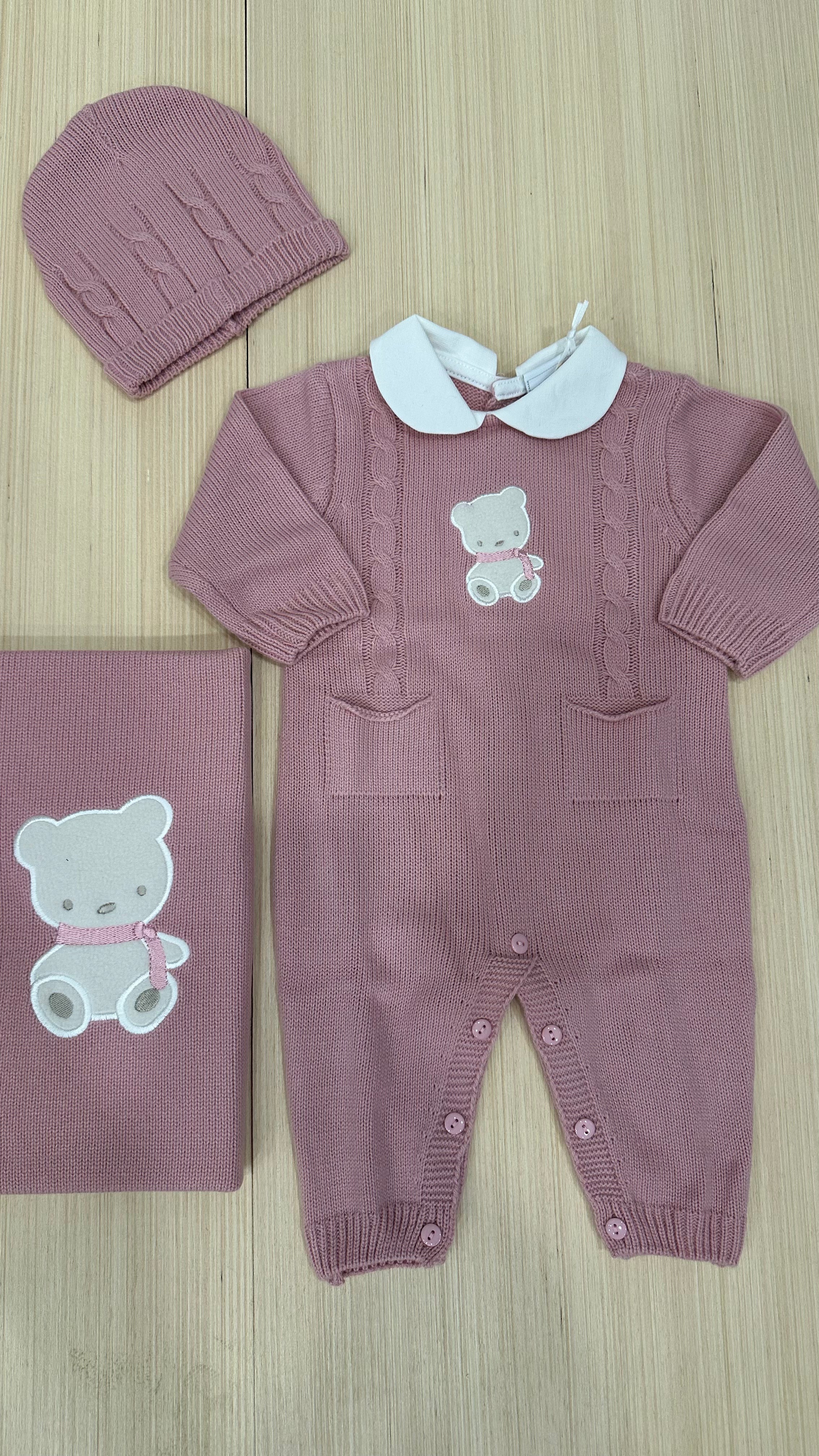 Set PASTELLO ORSETTO - ROSA