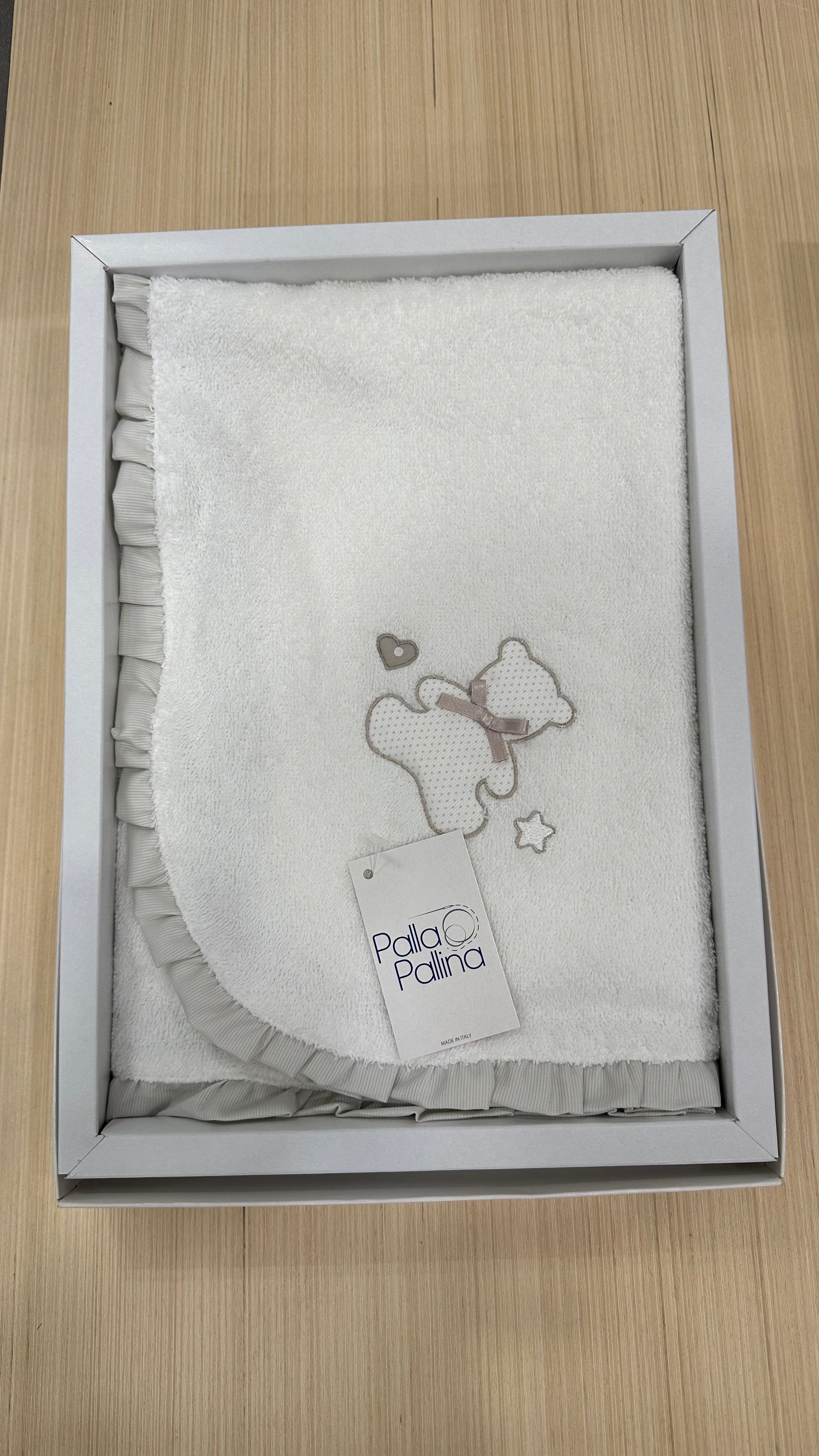 Asciugamano RICAMATO 75x95 - BEIGE