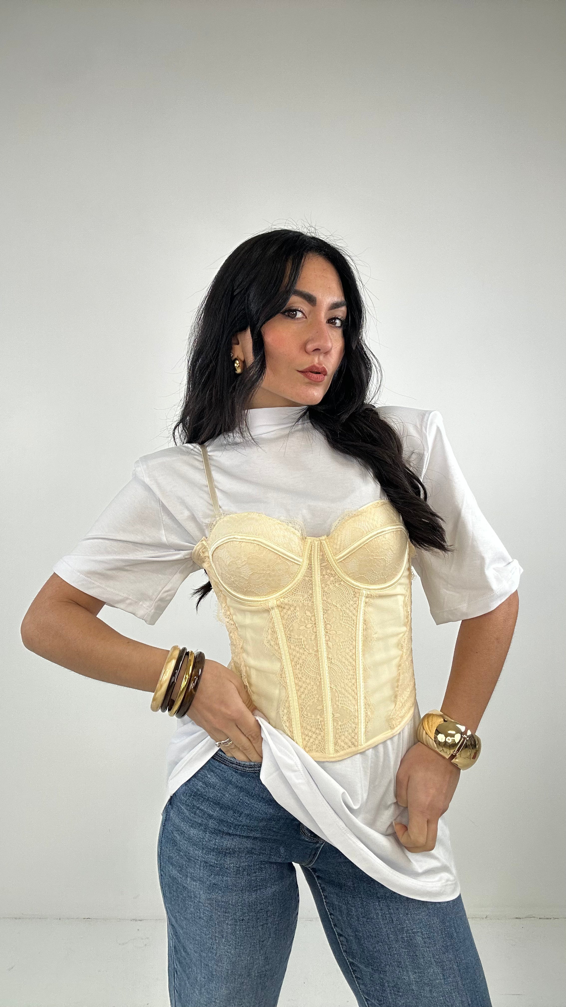 Corpetto BRIDGERTON - GIALLO