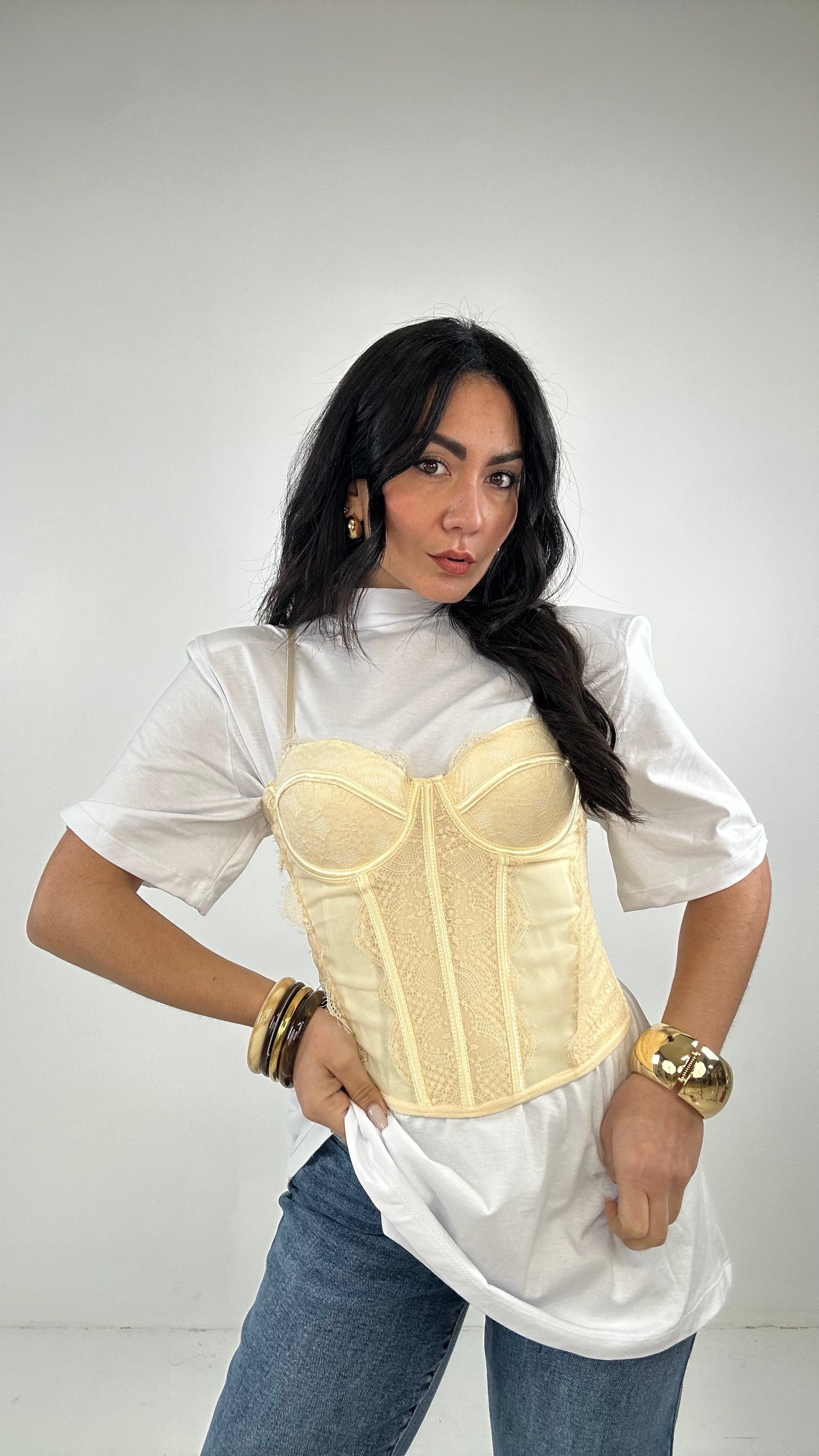 Corpetto BRIDGERTON - GIALLO